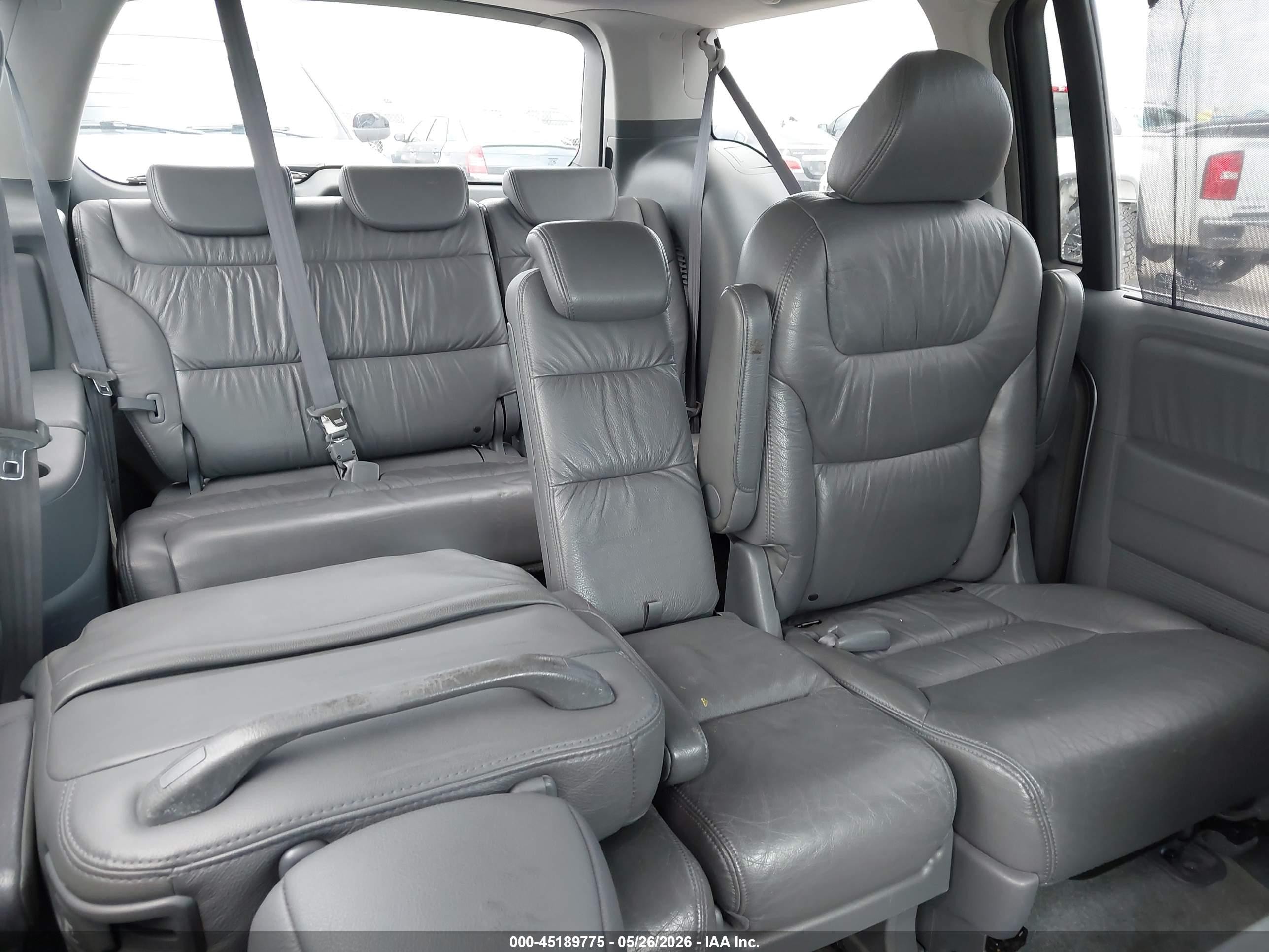 2006 Honda Odyssey Ex-l Blue vin: 5FNRL38676B091612