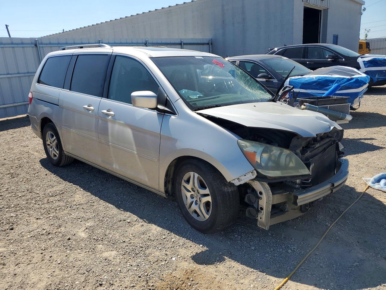 2006 Honda Odyssey Exl Silver vin: 5FNRL38676B408725