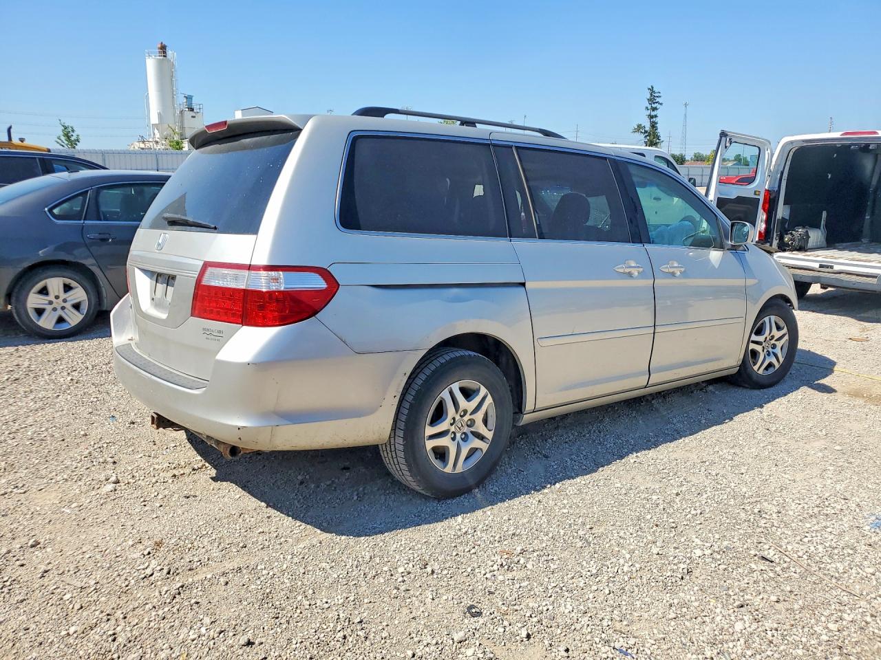2006 Honda Odyssey Exl Silver vin: 5FNRL38676B408725