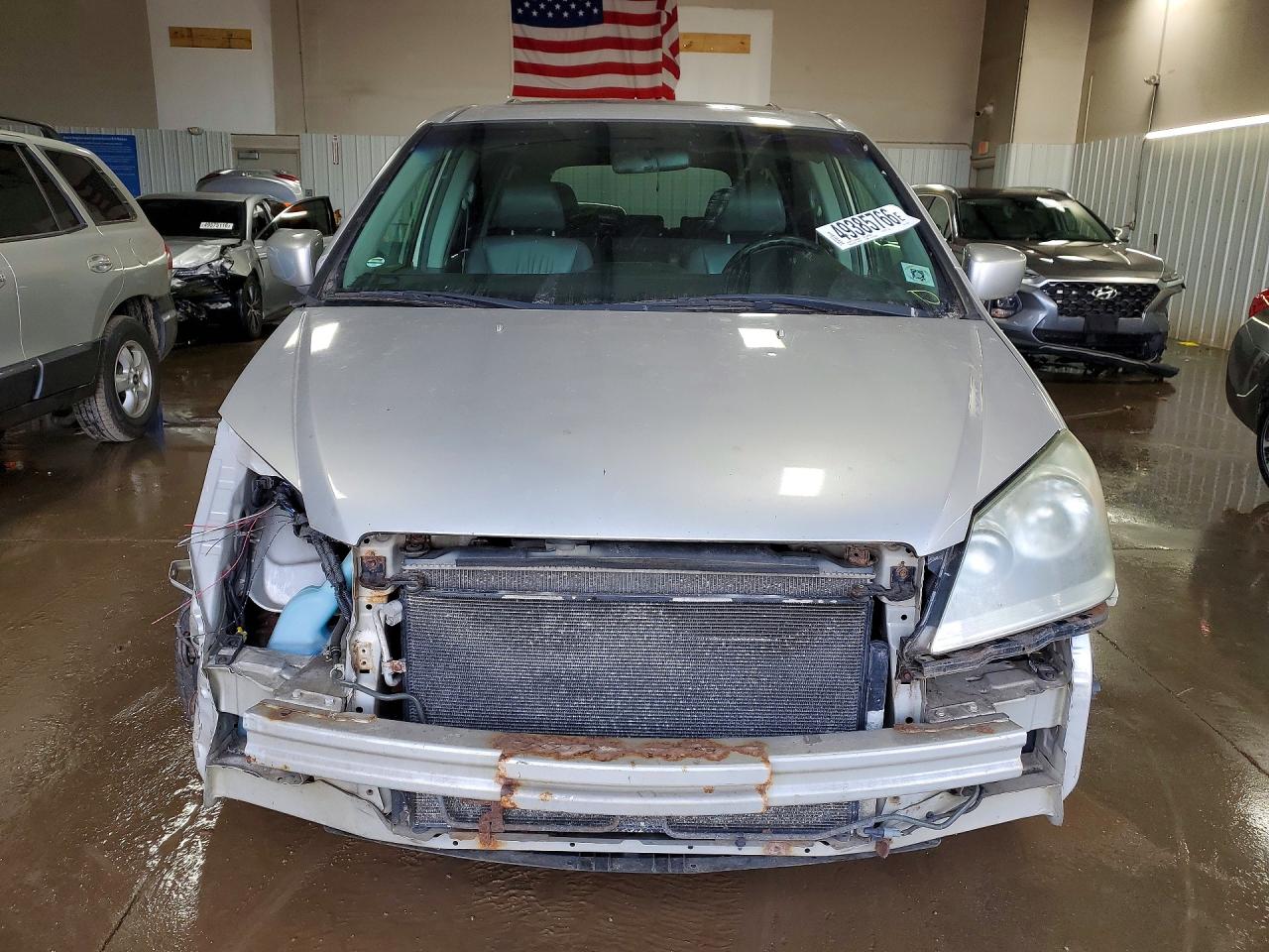 2006 Honda Odyssey Exl Beige vin: 5FNRL38676B432863
