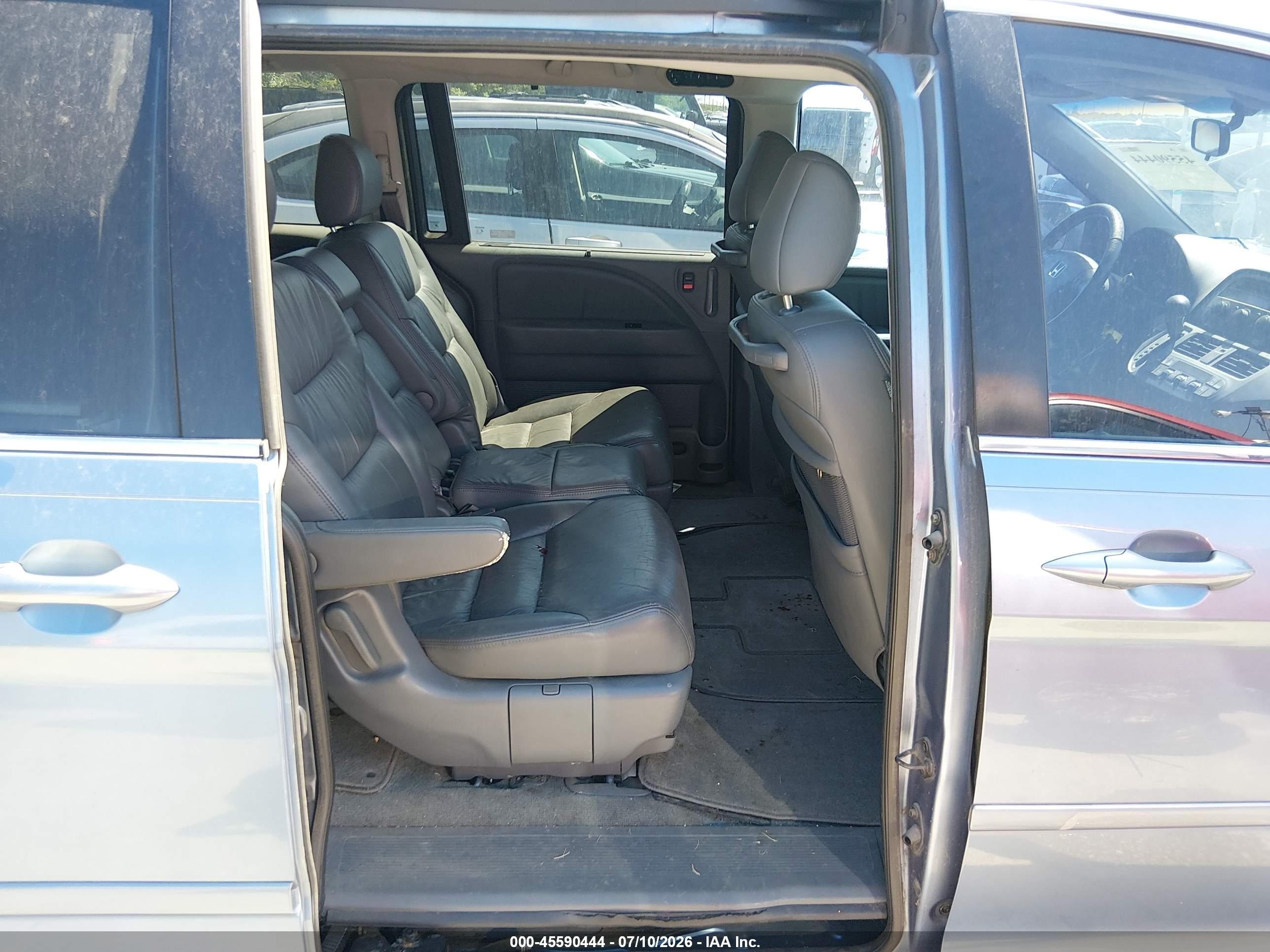2007 Honda Odyssey Ex-l Синий vin: 5FNRL38677B035719
