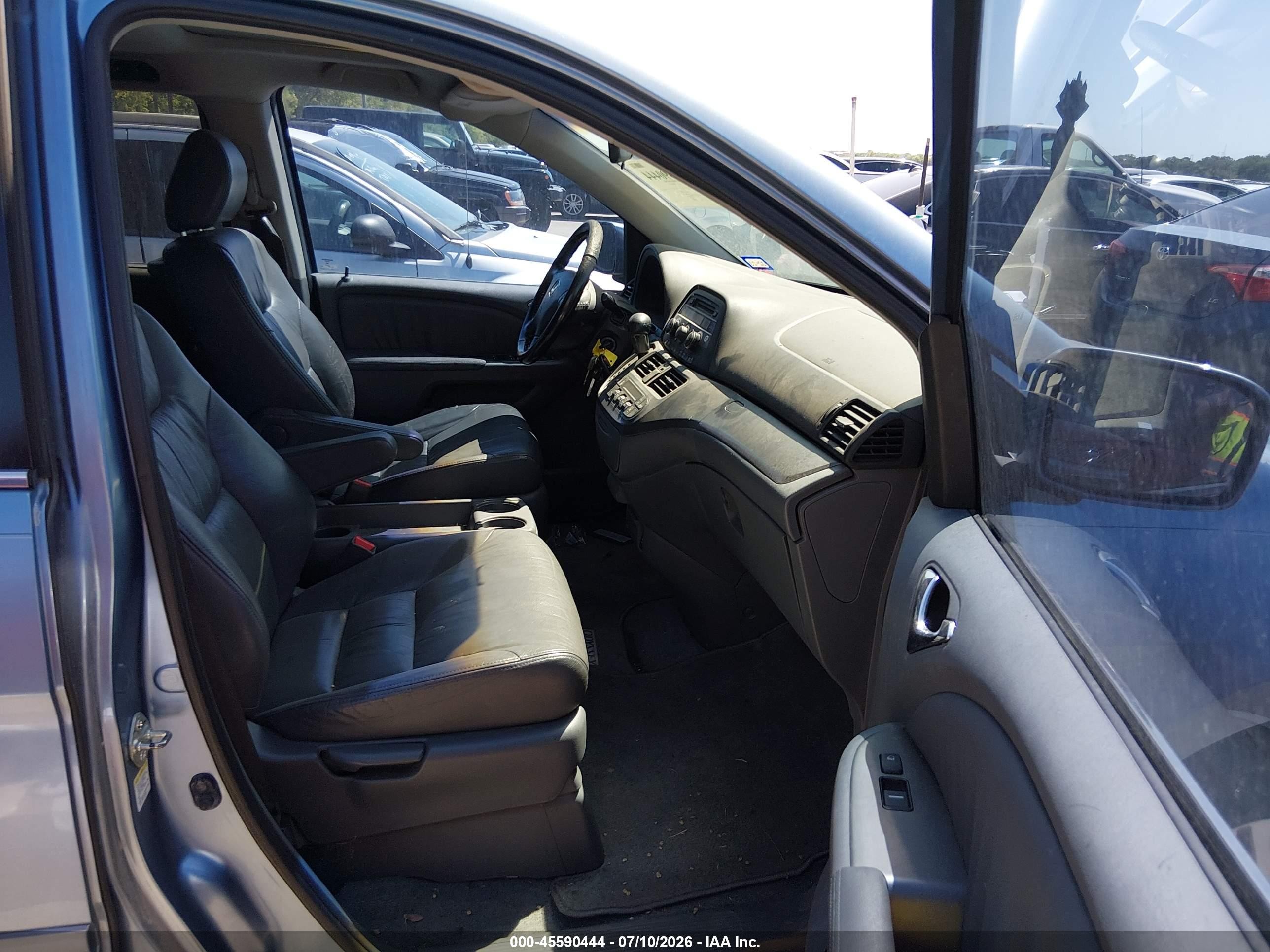 2007 Honda Odyssey Ex-l Синий vin: 5FNRL38677B035719