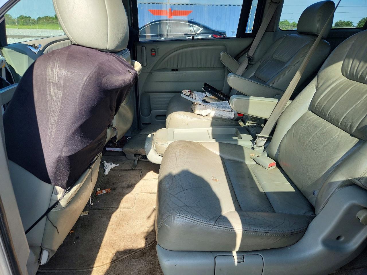 2007 Honda Odyssey Exl Silver vin: 5FNRL38677B404501