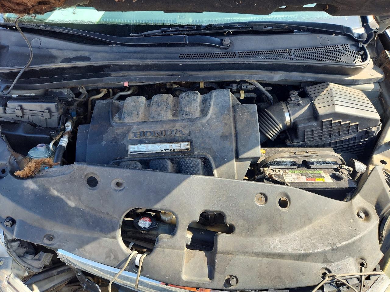 2007 Honda Odyssey Exl Silver vin: 5FNRL38677B404501