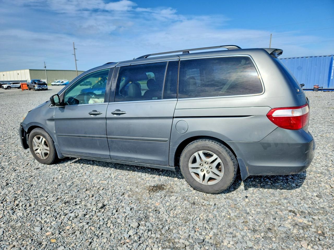 2007 Honda Odyssey Exl Silver vin: 5FNRL38677B404501