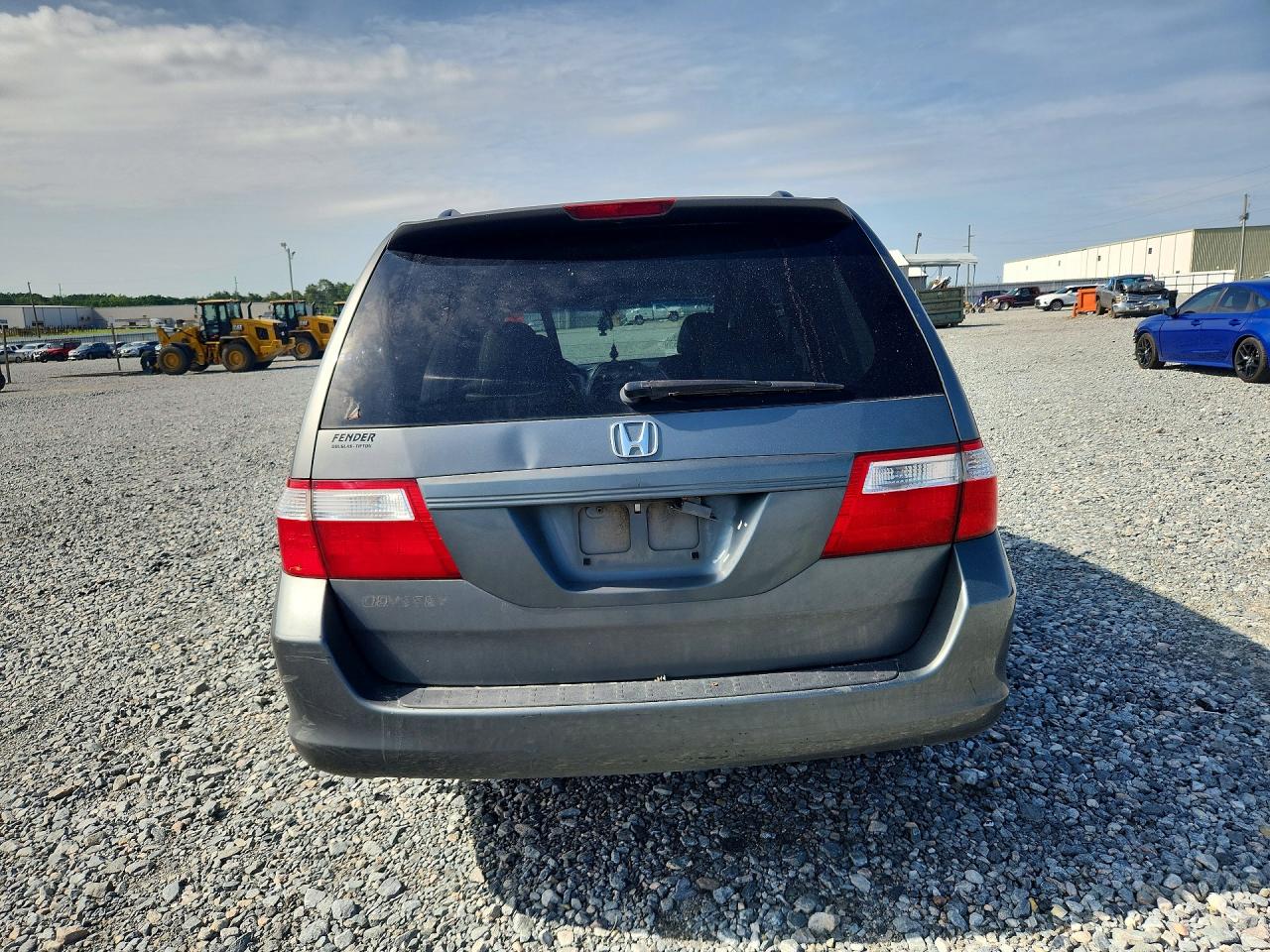 2007 Honda Odyssey Exl Silver vin: 5FNRL38677B404501