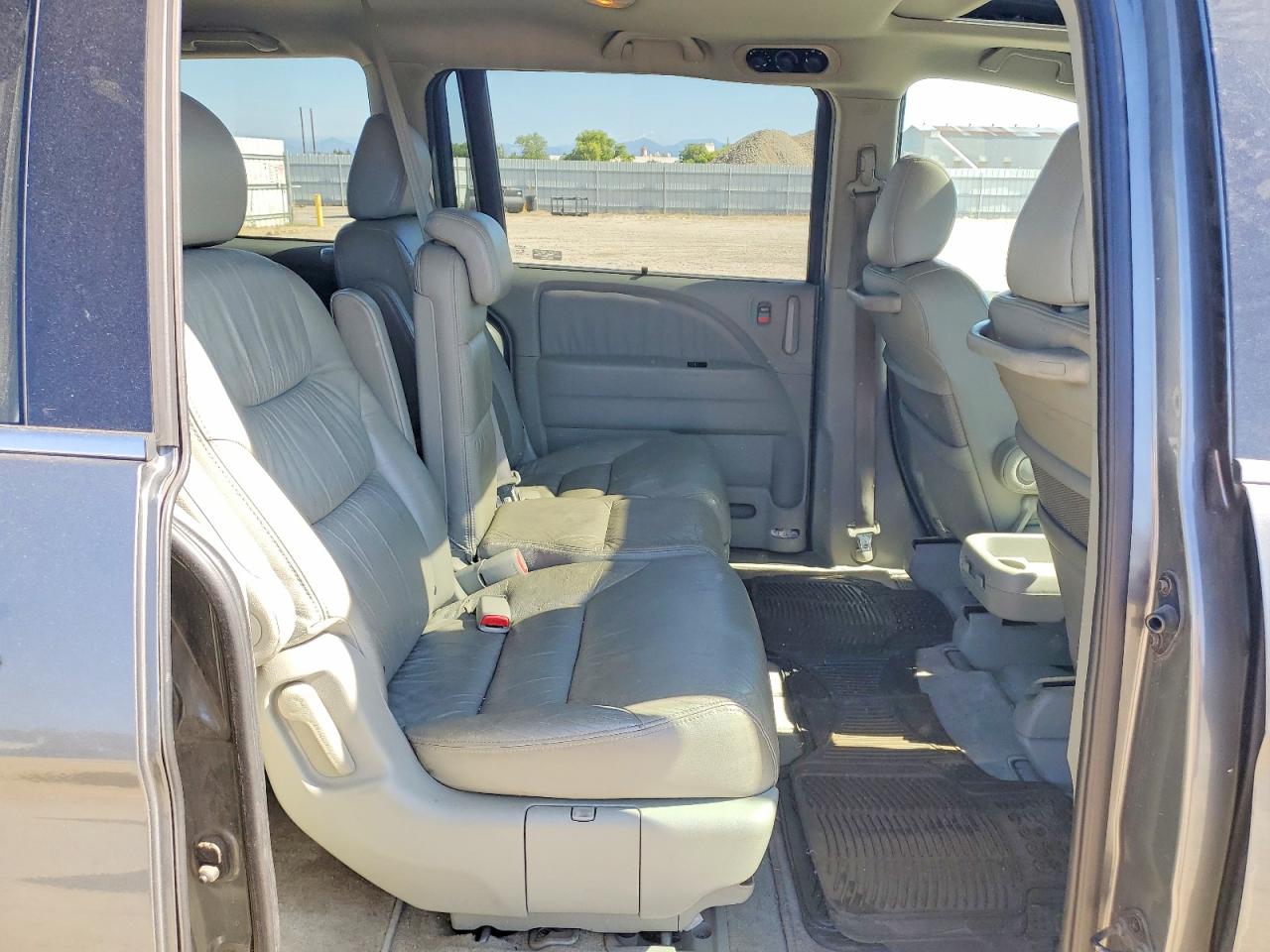 2007 Honda Odyssey Exl Gray vin: 5FNRL38677B415191