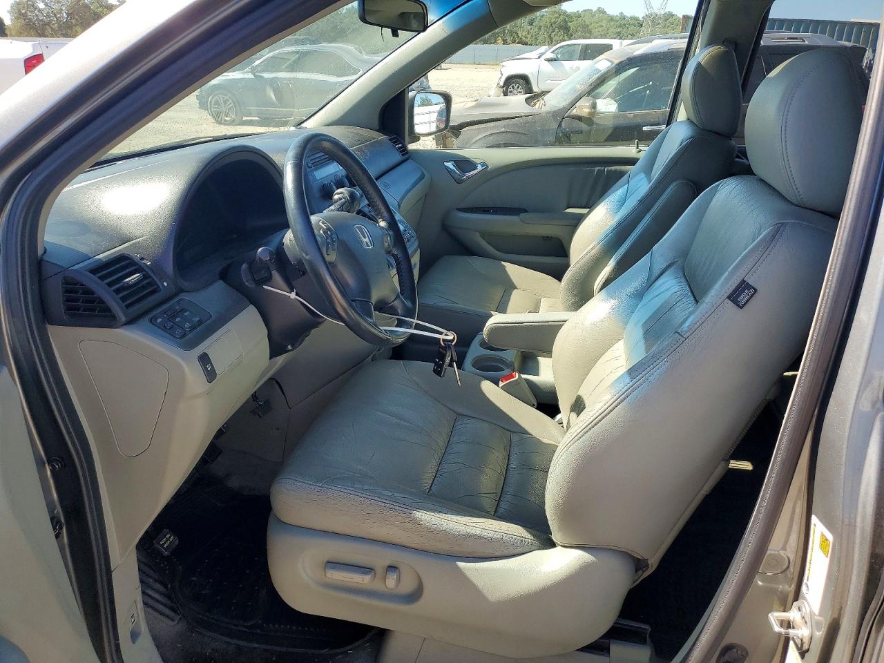2007 Honda Odyssey Exl Gray vin: 5FNRL38677B415191