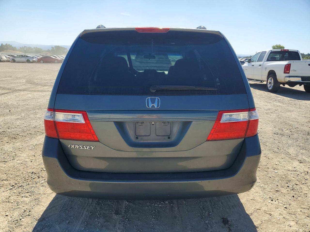 2007 Honda Odyssey Exl Gray vin: 5FNRL38677B415191