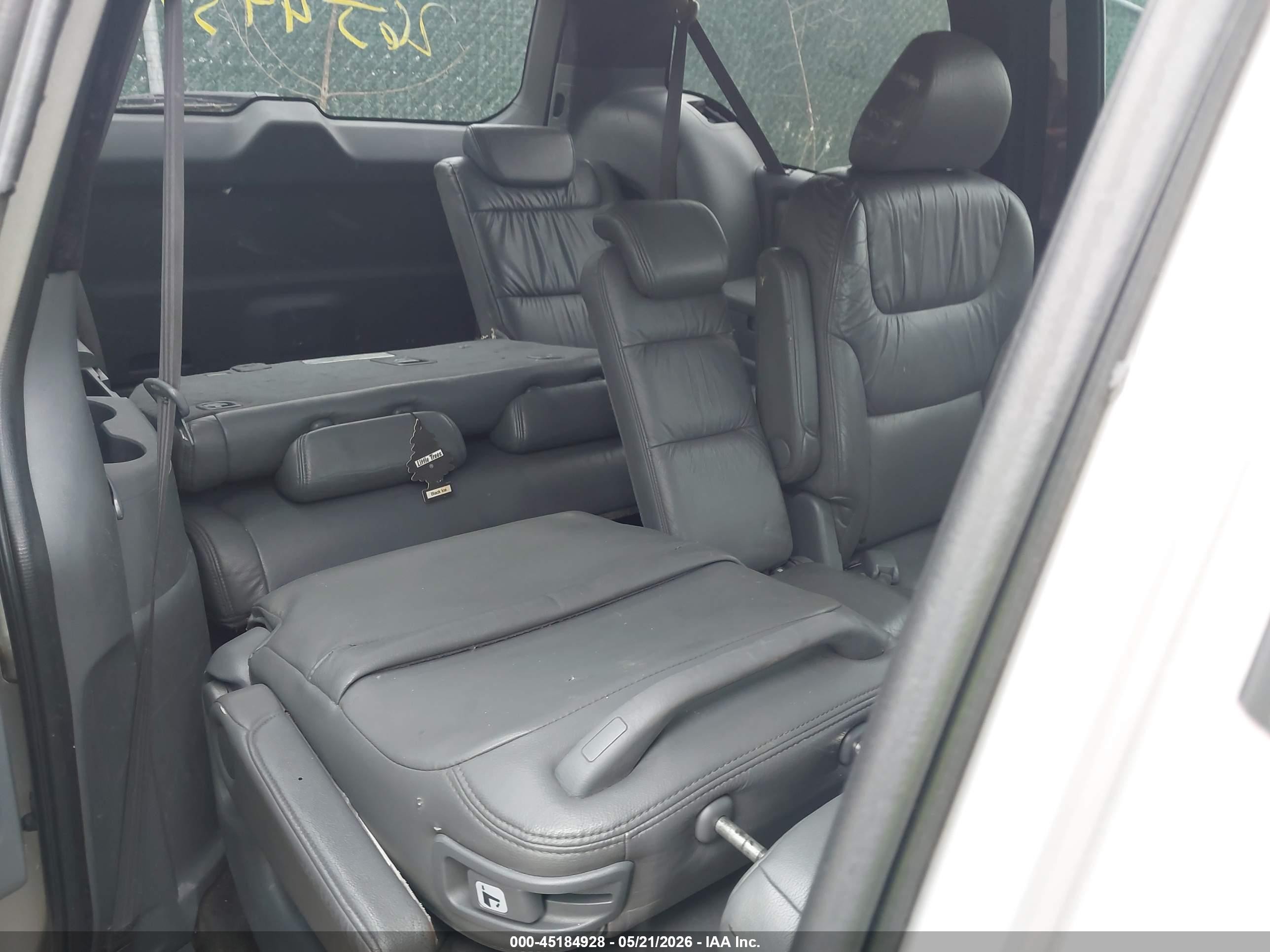 2007 Honda Odyssey Ex-l Silver vin: 5FNRL38677B428880