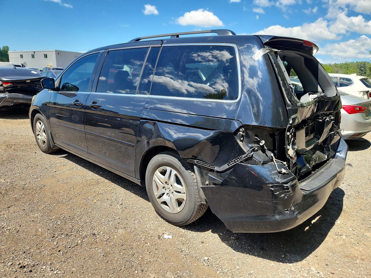 2007 Honda Odyssey Exl Черный vin: 5FNRL38677B503545