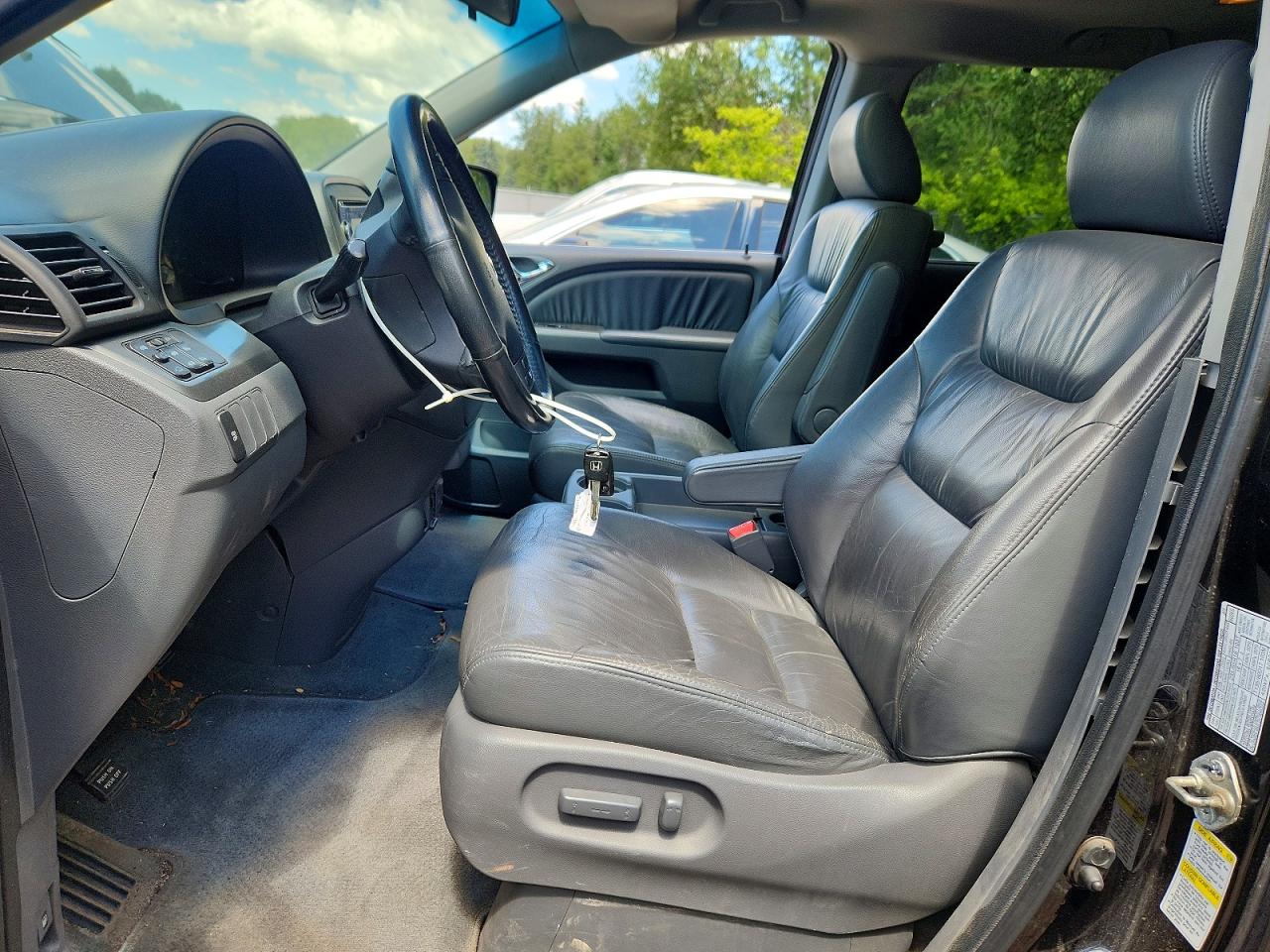 2007 Honda Odyssey Exl Черный vin: 5FNRL38677B503545