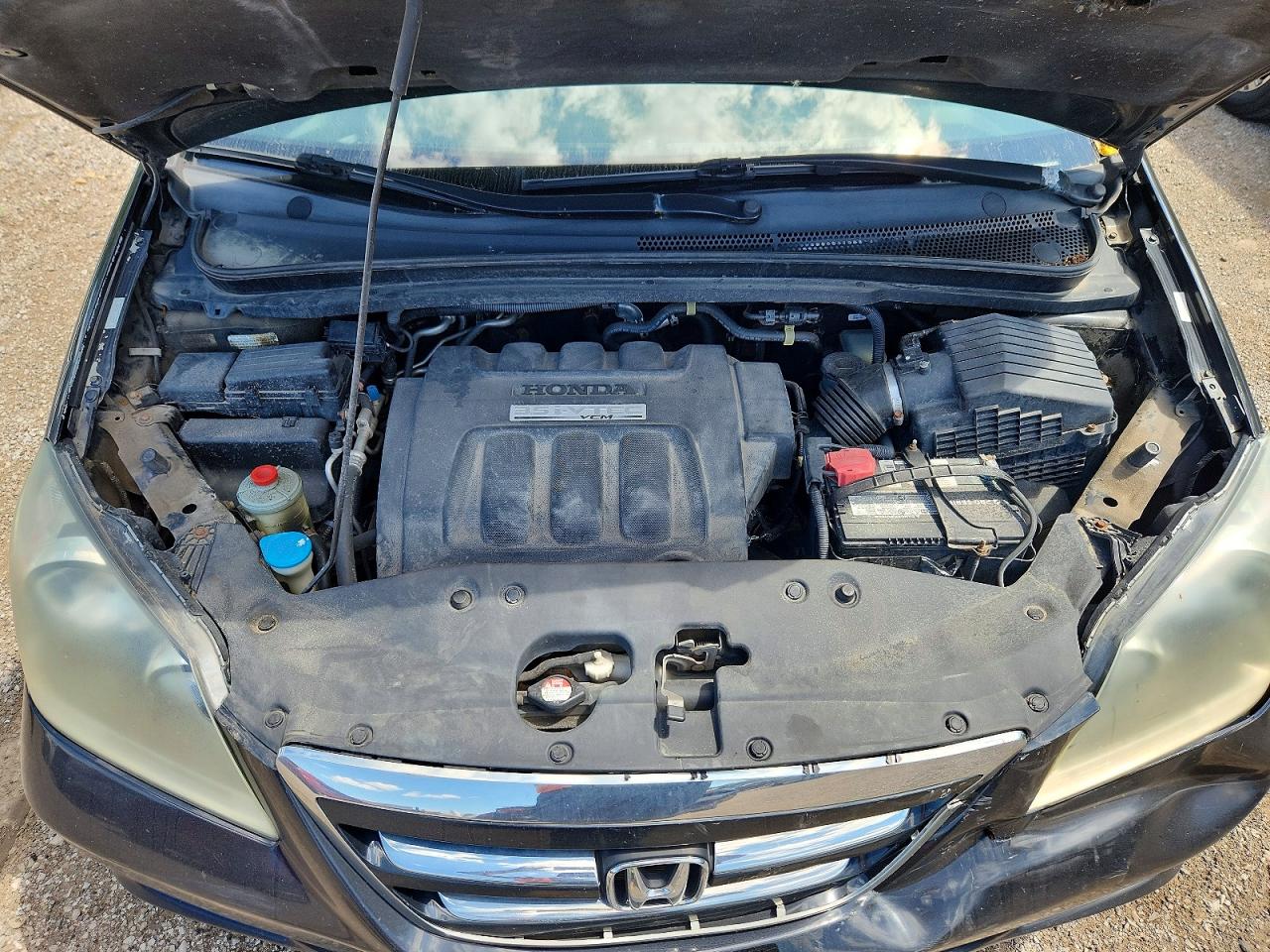 2007 Honda Odyssey Exl Черный vin: 5FNRL38677B503545