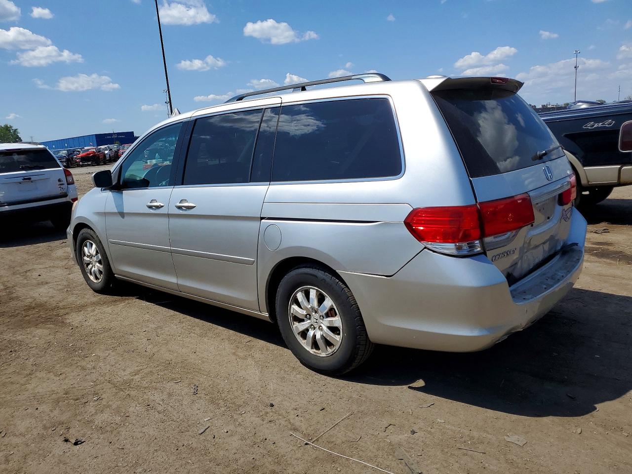 2008 Honda Odyssey Exl Silver vin: 5FNRL38678B002138