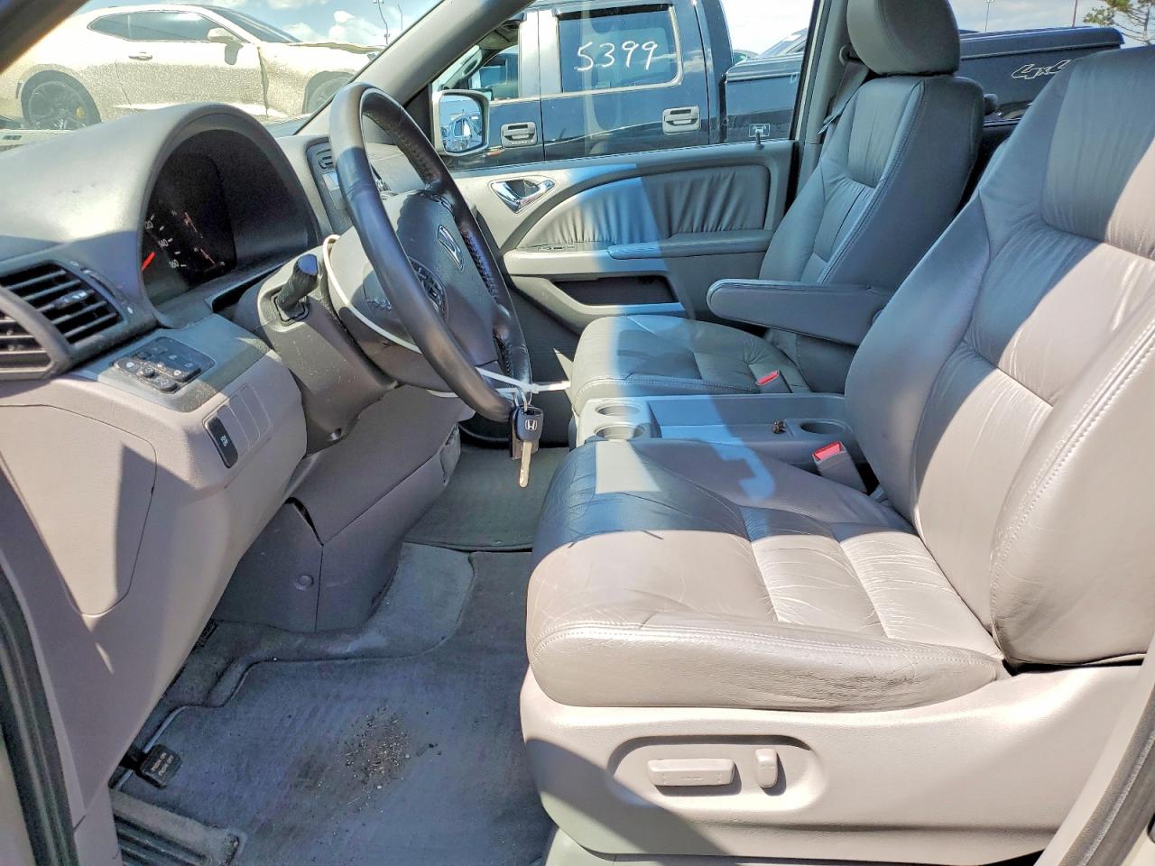 2008 Honda Odyssey Exl Silver vin: 5FNRL38678B002138