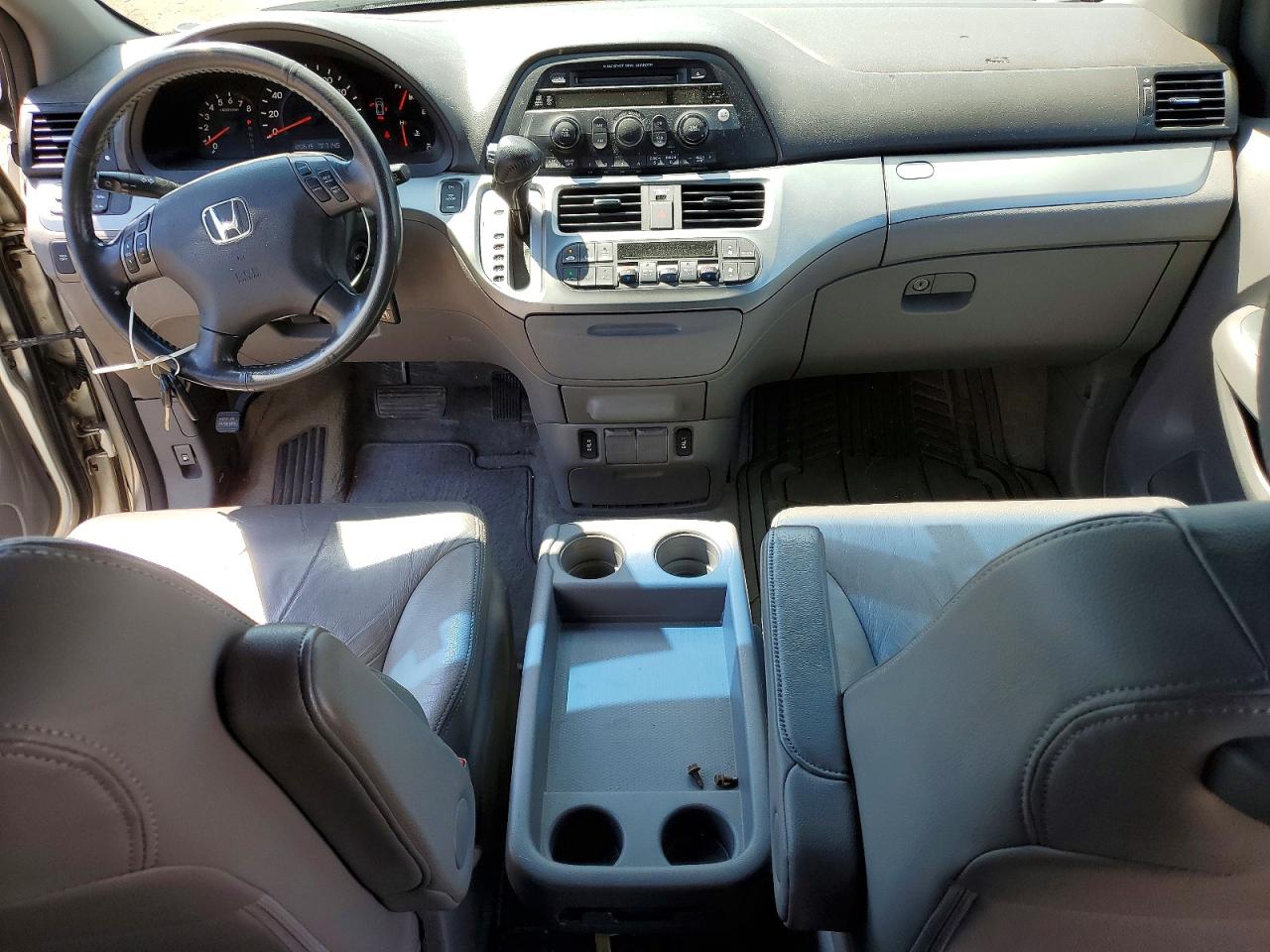 2008 Honda Odyssey Exl Silver vin: 5FNRL38678B002138