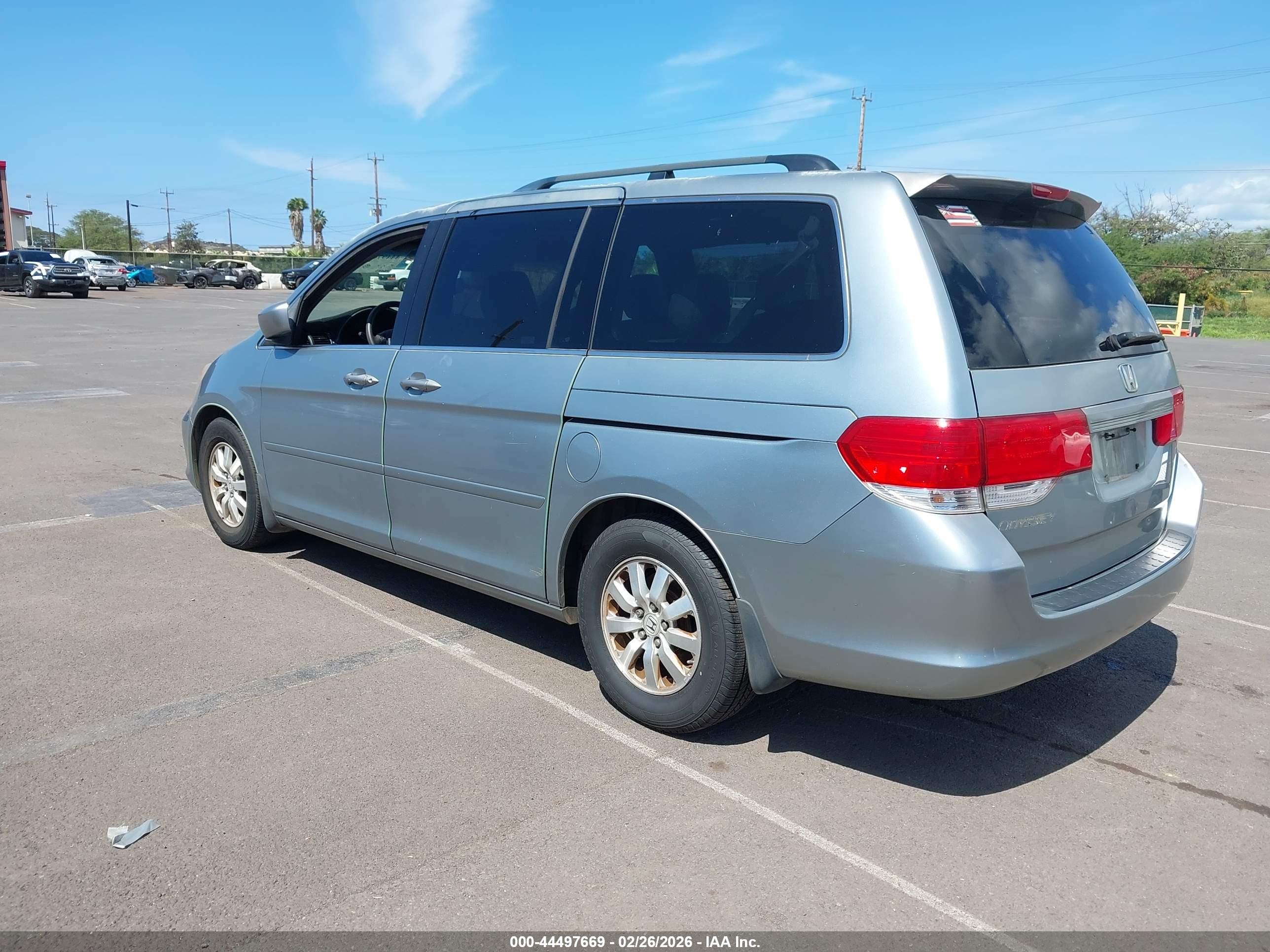 2008 Honda Odyssey Ex-l Gray vin: 5FNRL38678B019277