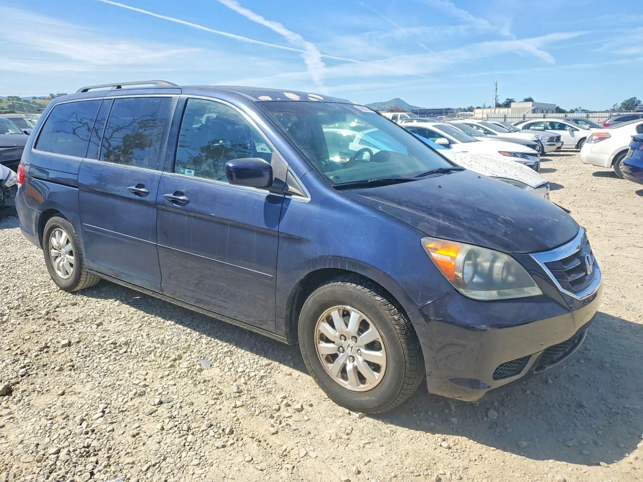 2008 Honda Odyssey Blue vin: 5FNRL38678B037987