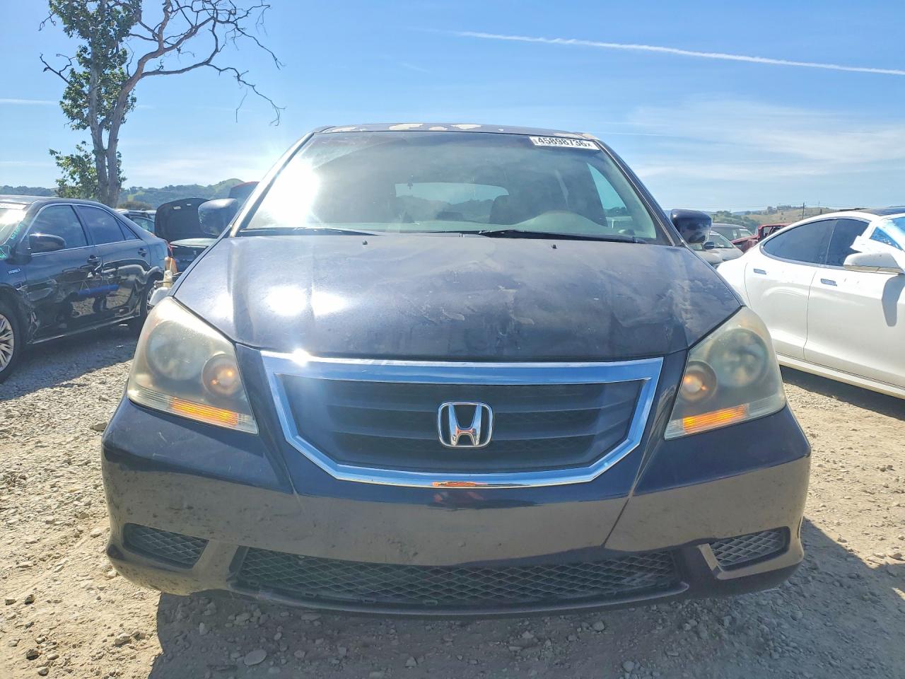 2008 Honda Odyssey Blue vin: 5FNRL38678B037987