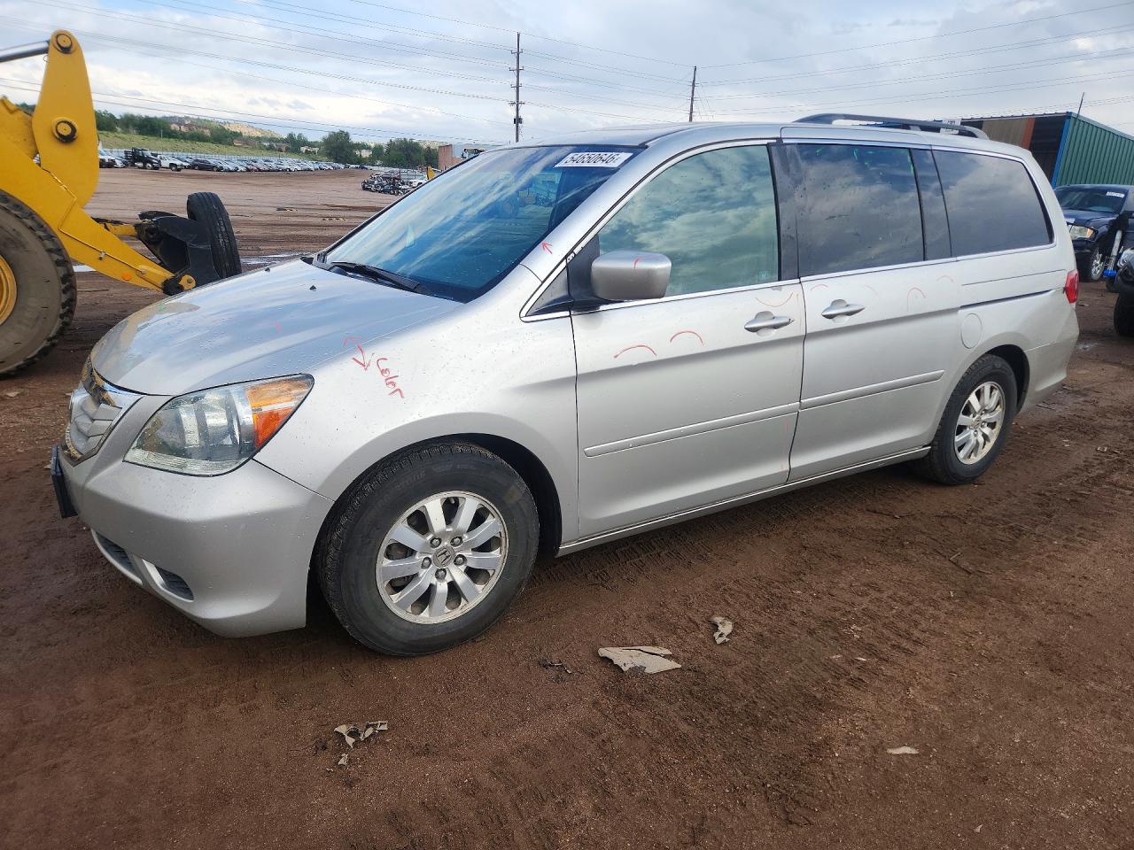 2008 Honda Odyssey Exl Серебряный vin: 5FNRL38678B076076