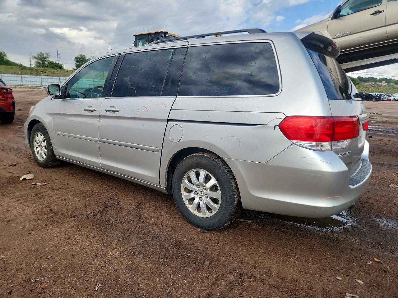 2008 Honda Odyssey Exl Серебряный vin: 5FNRL38678B076076