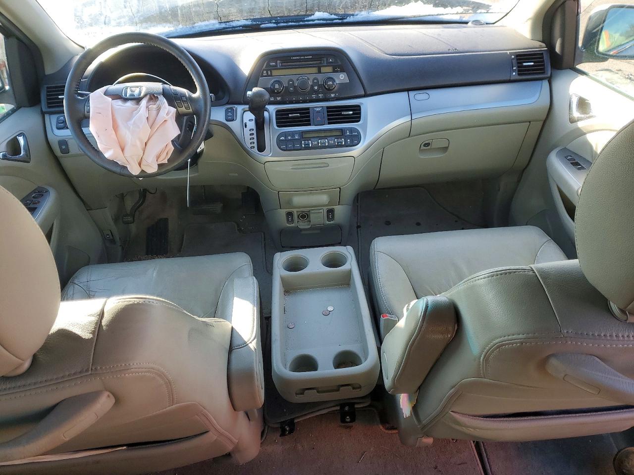 2008 Honda Odessy Silver vin: 5FNRL38678B113028