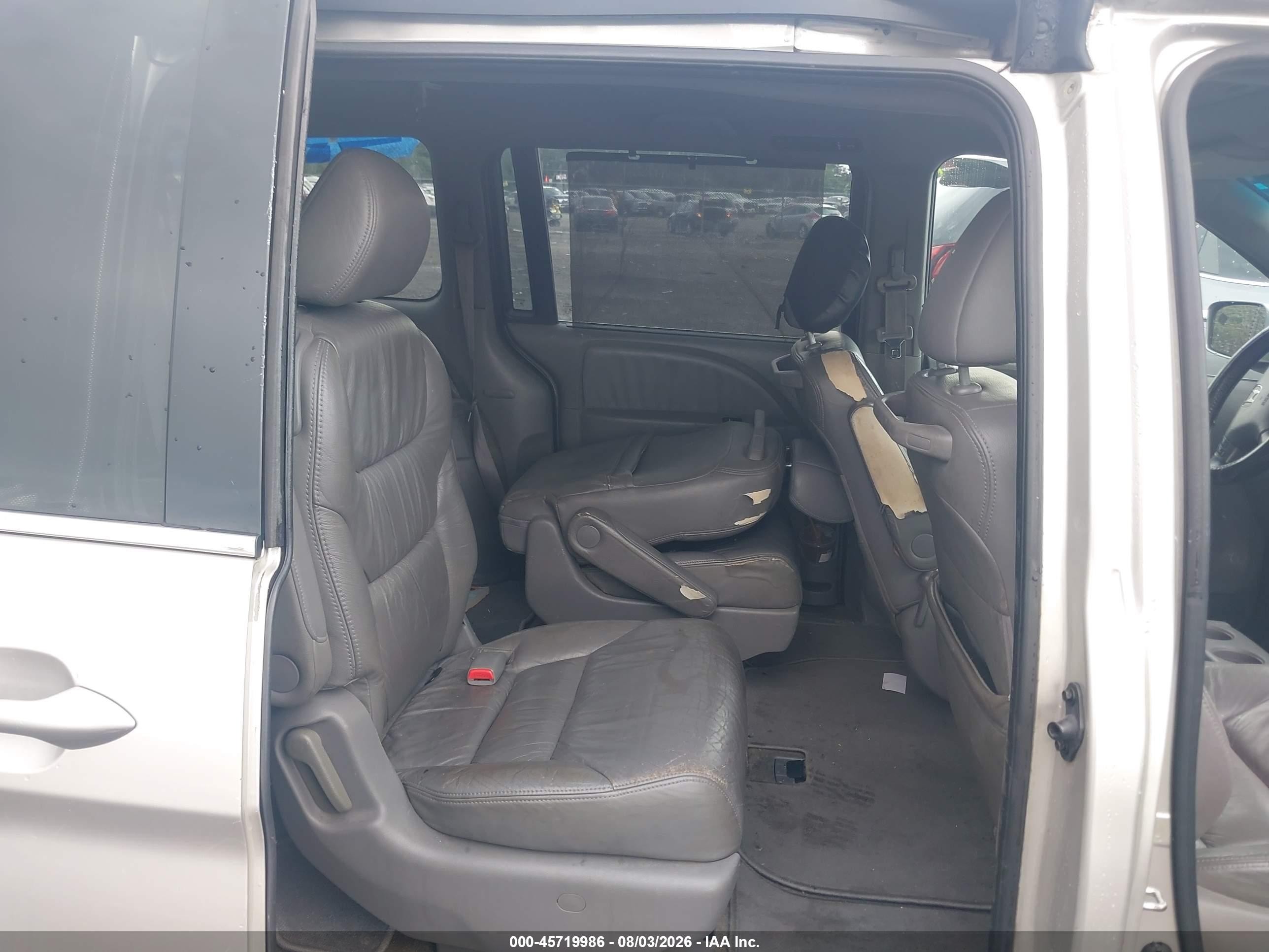 2008 Honda Odyssey Ex-l Silver vin: 5FNRL38678B419310