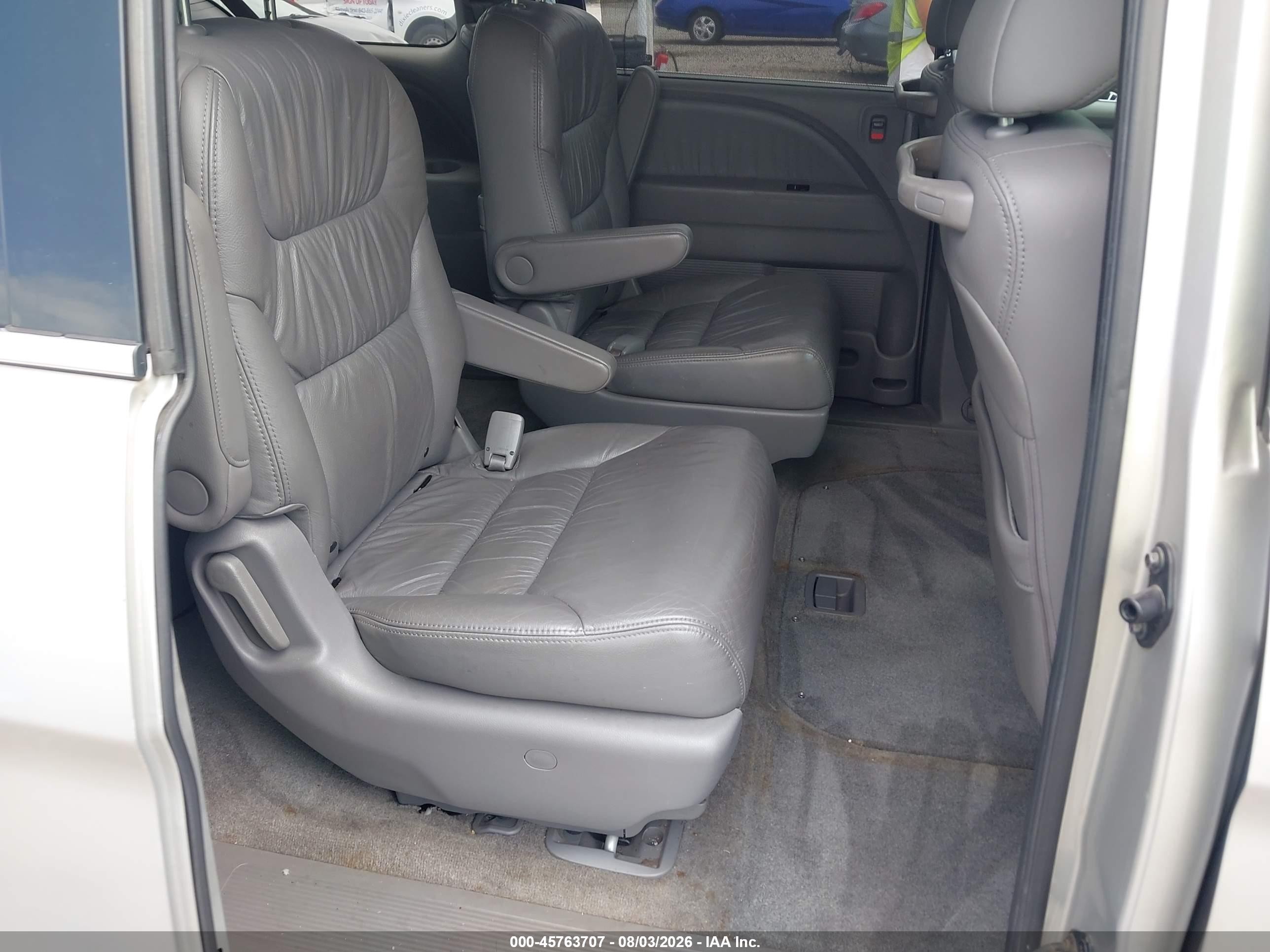2009 Honda Odyssey Ex-l Silver vin: 5FNRL38679B026568