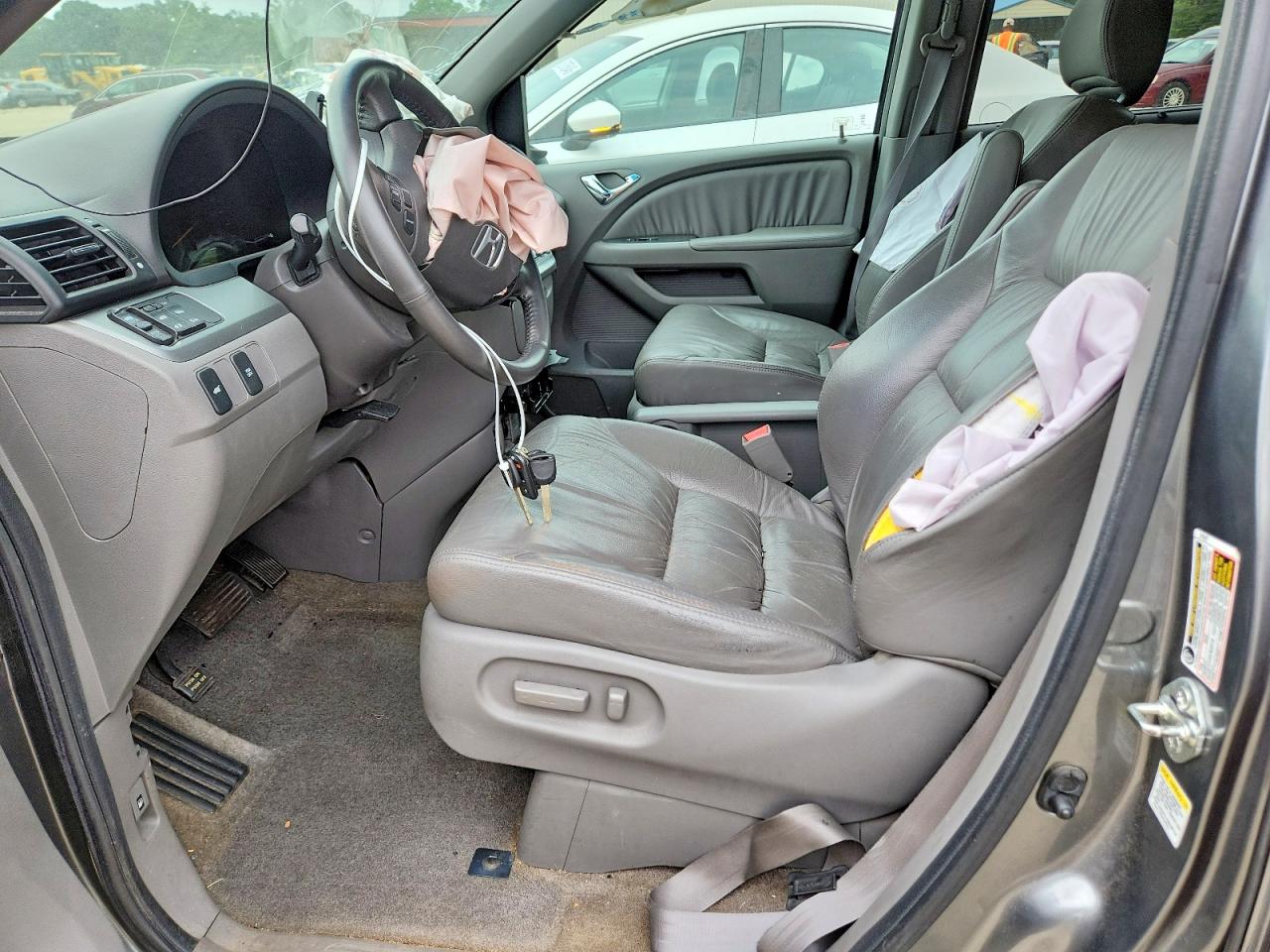 2009 Honda Odyssey Exl Gray vin: 5FNRL38679B028028