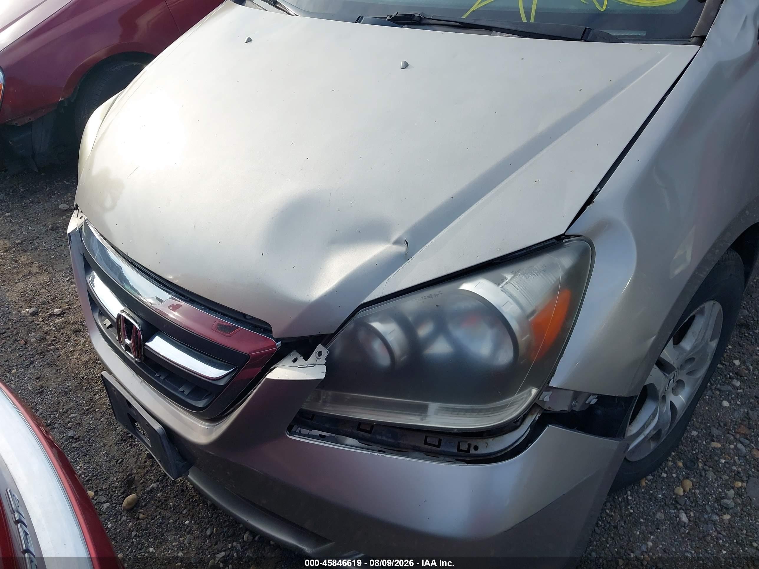 2005 Honda Odyssey Ex-l Gray vin: 5FNRL38685B051506