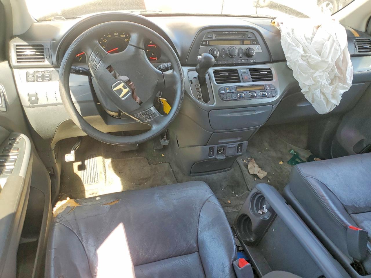 2005 Honda Odyssey Exl Silver vin: 5FNRL38685B411454