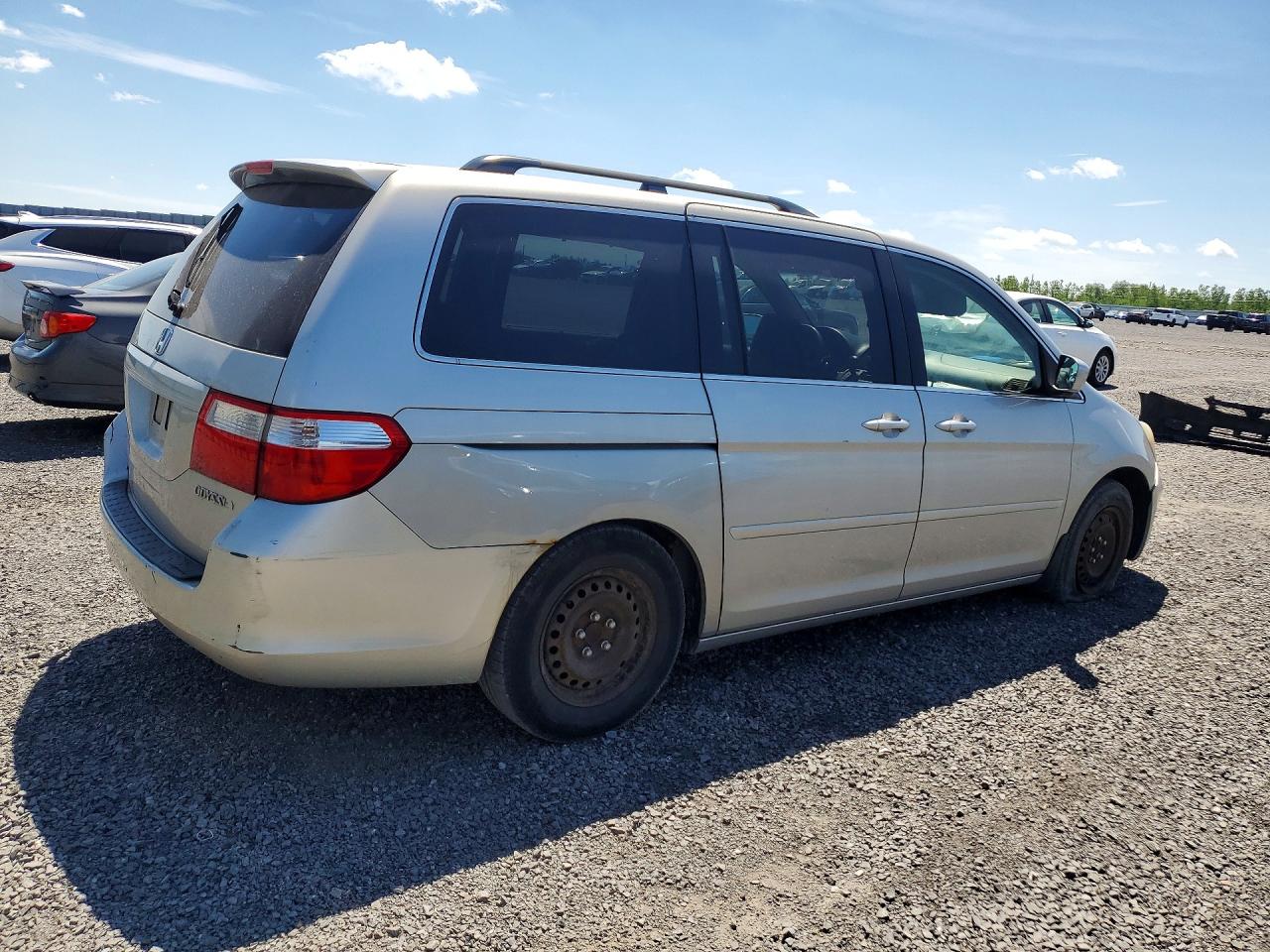 2005 Honda Odyssey Exl Бежевый vin: 5FNRL38685B511277