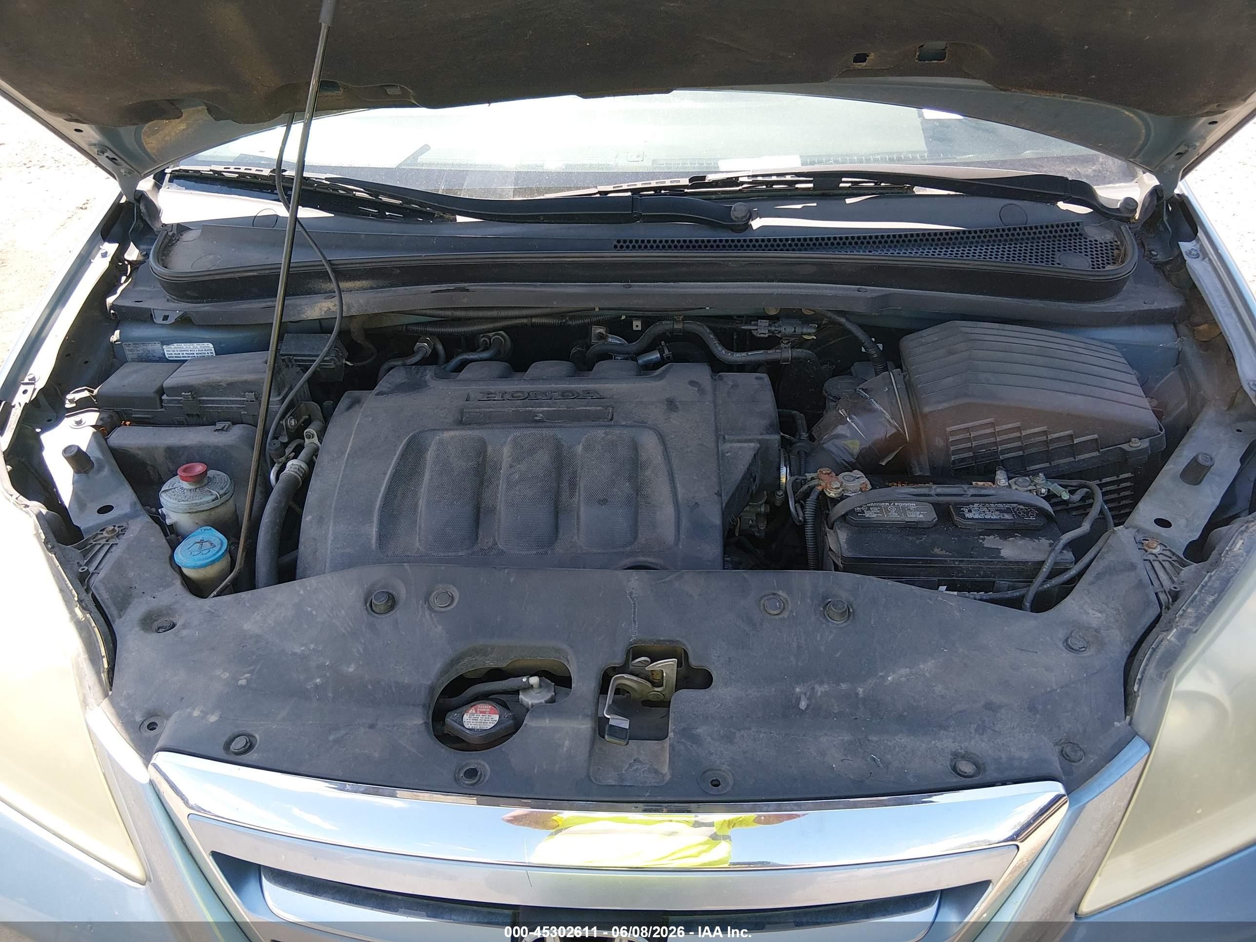 2006 Honda Odyssey Ex-l Light Blue vin: 5FNRL38686B026672