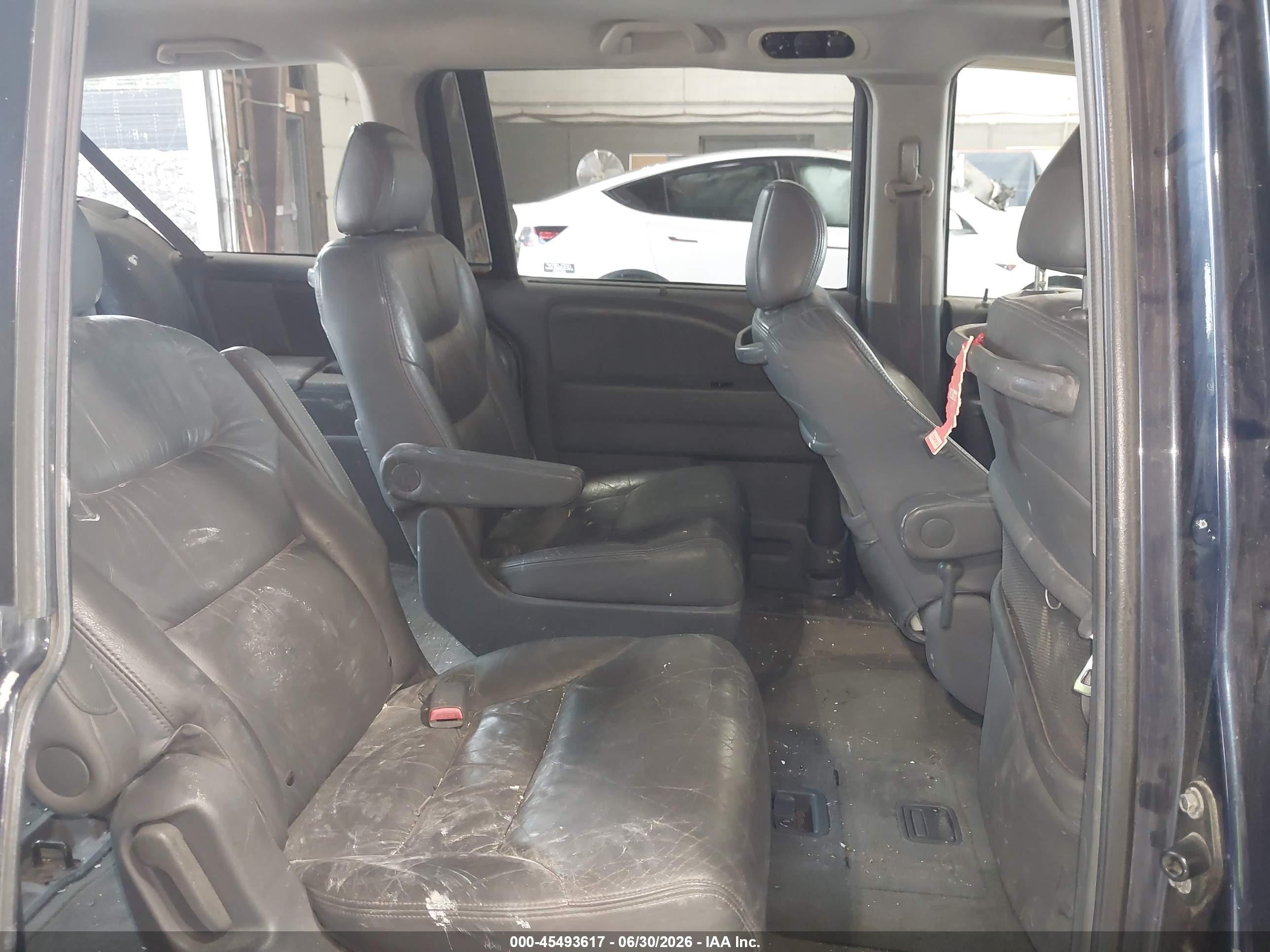 2006 Honda Odyssey Ex-l Dark Blue vin: 5FNRL38686B082546
