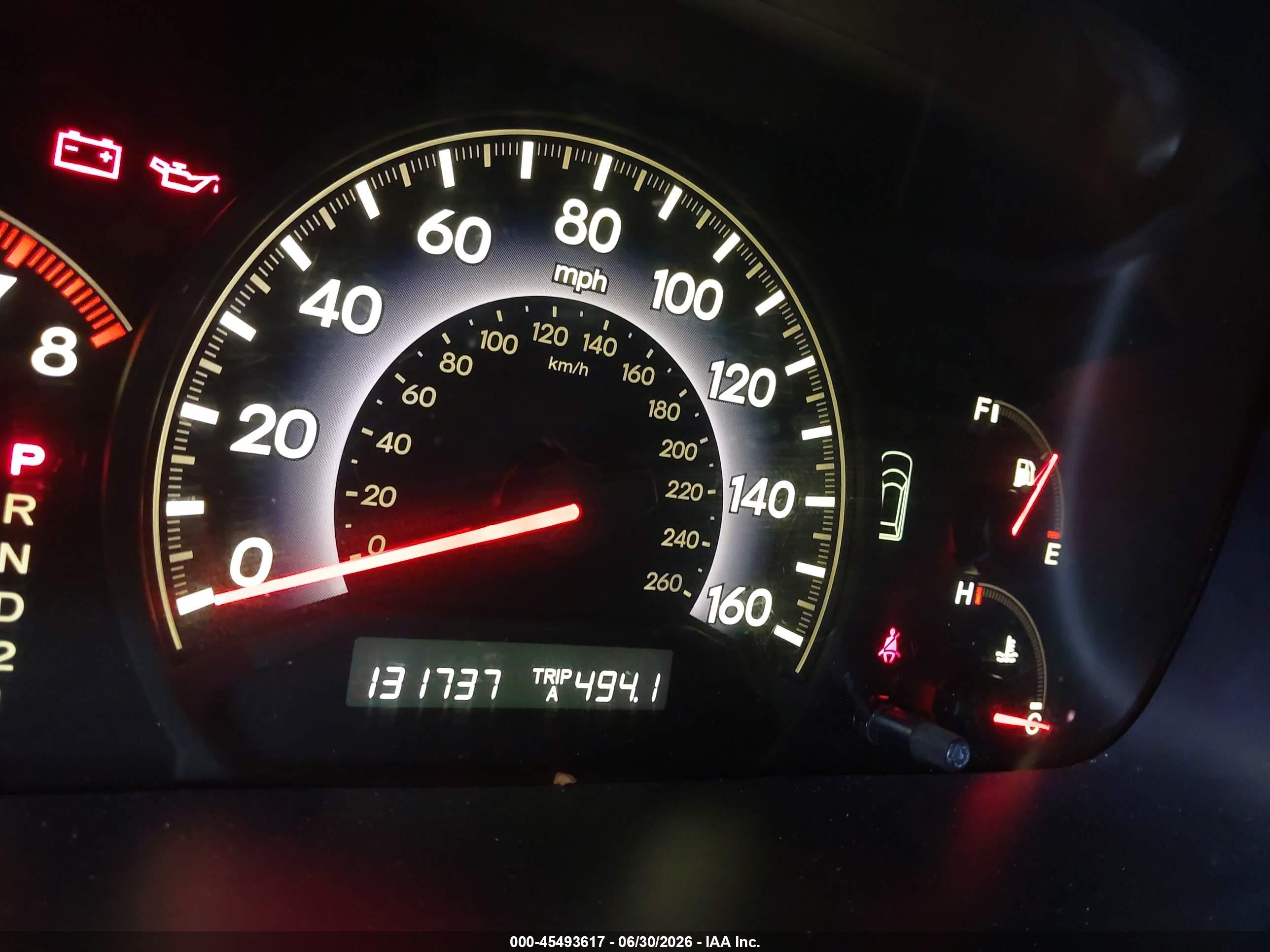 2006 Honda Odyssey Ex-l Dark Blue vin: 5FNRL38686B082546