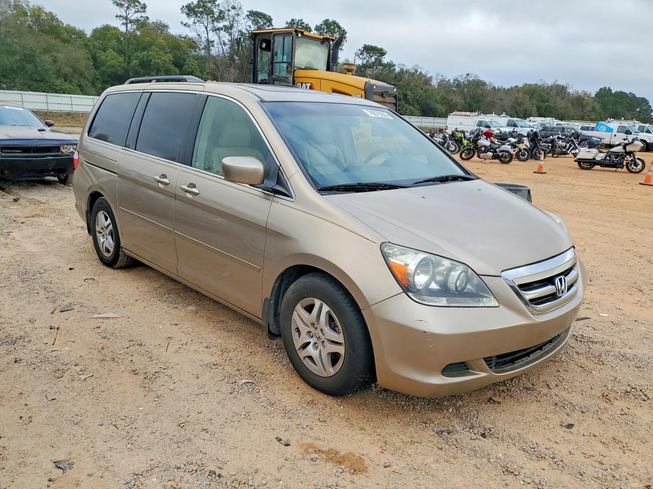 2006 Honda Odyssey Exl Tan vin: 5FNRL38686B418468