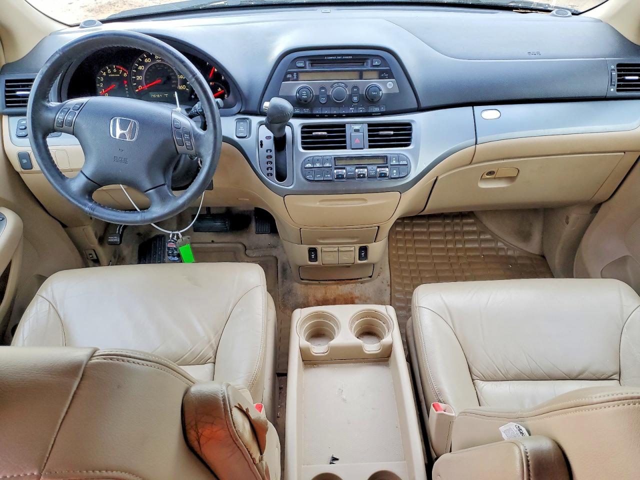 2006 Honda Odyssey Exl Tan vin: 5FNRL38686B418468