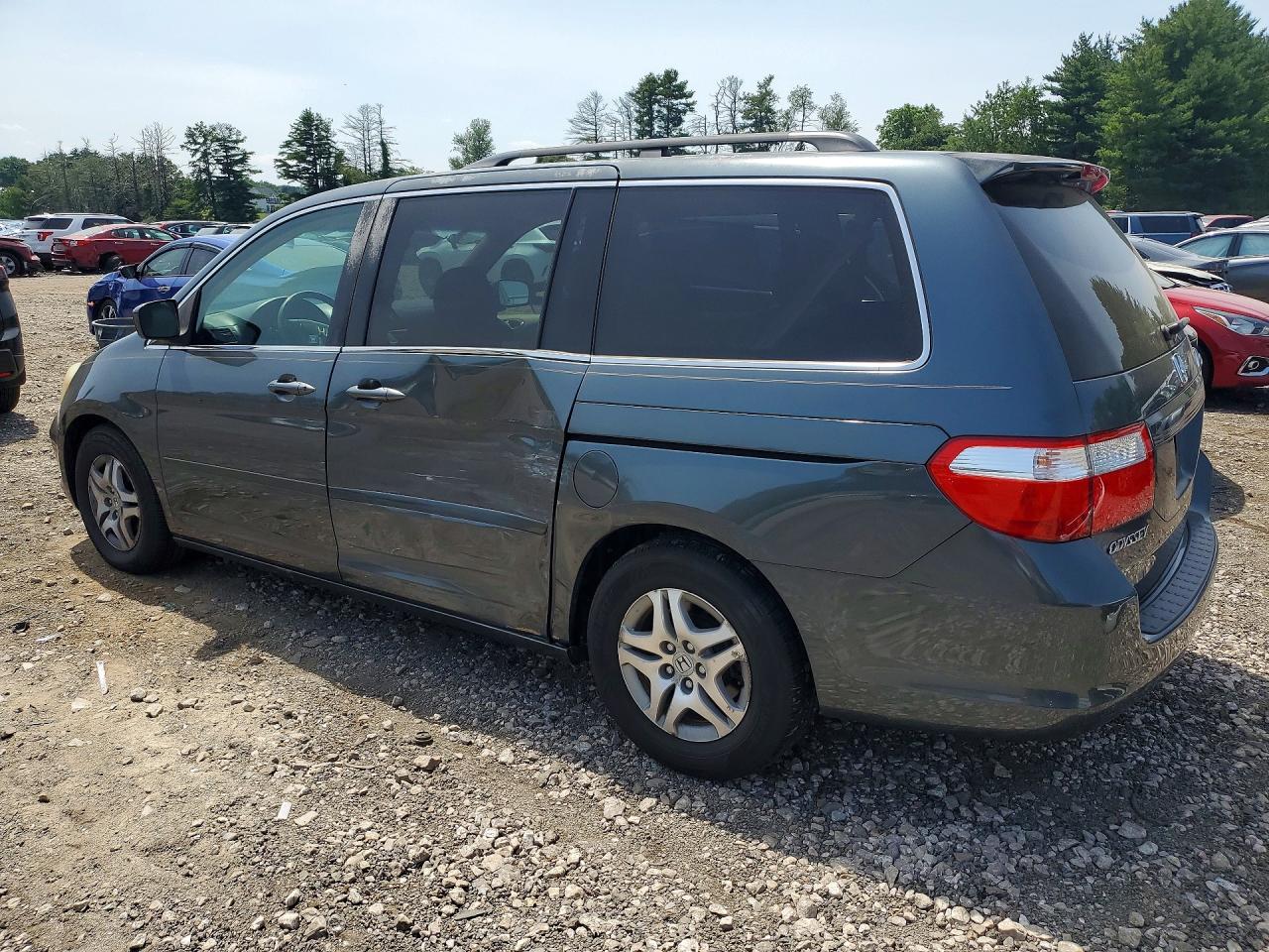 2006 Honda Odyssey Exl Gray vin: 5FNRL38686B427395