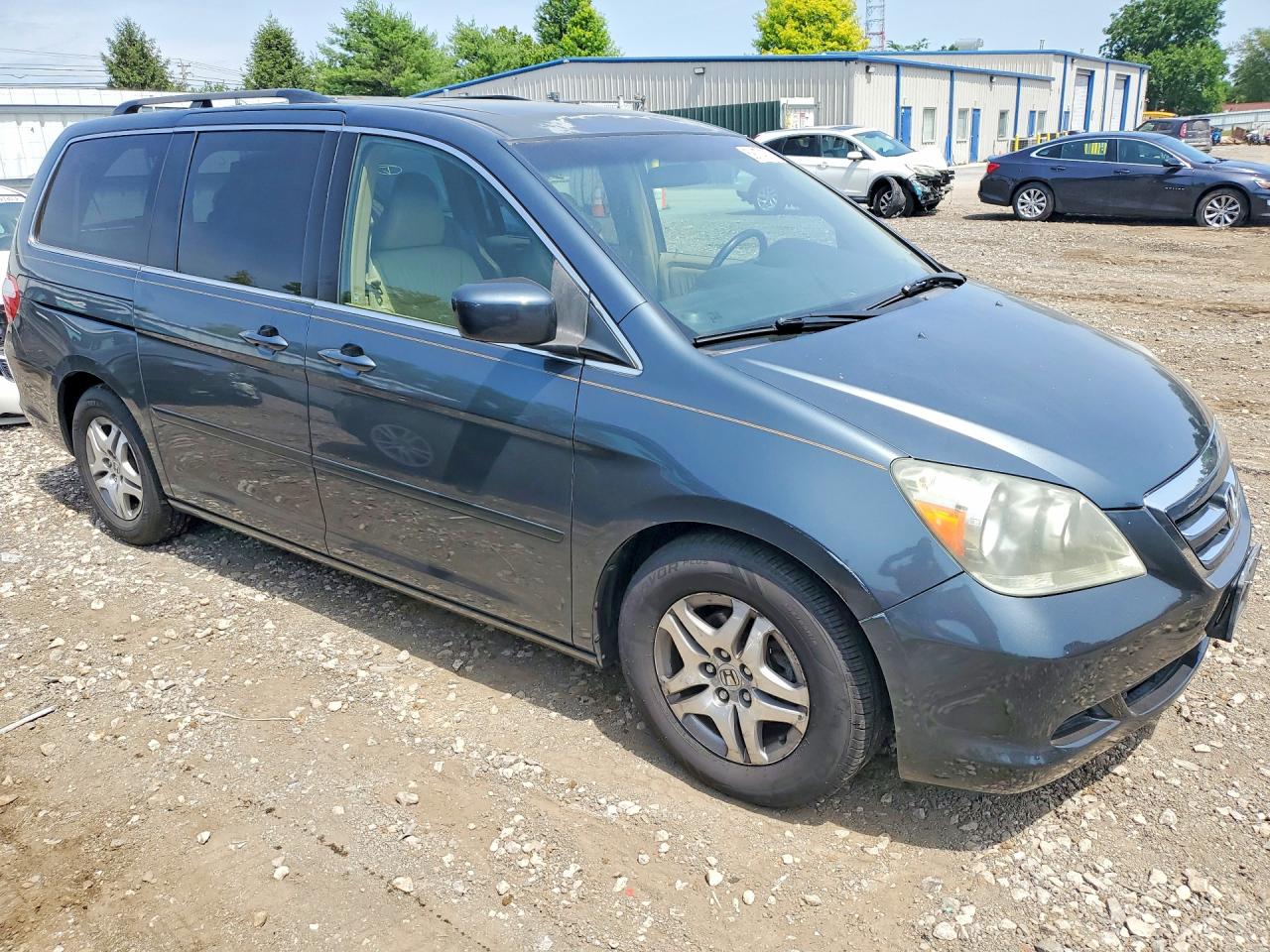 2006 Honda Odyssey Exl Gray vin: 5FNRL38686B427395