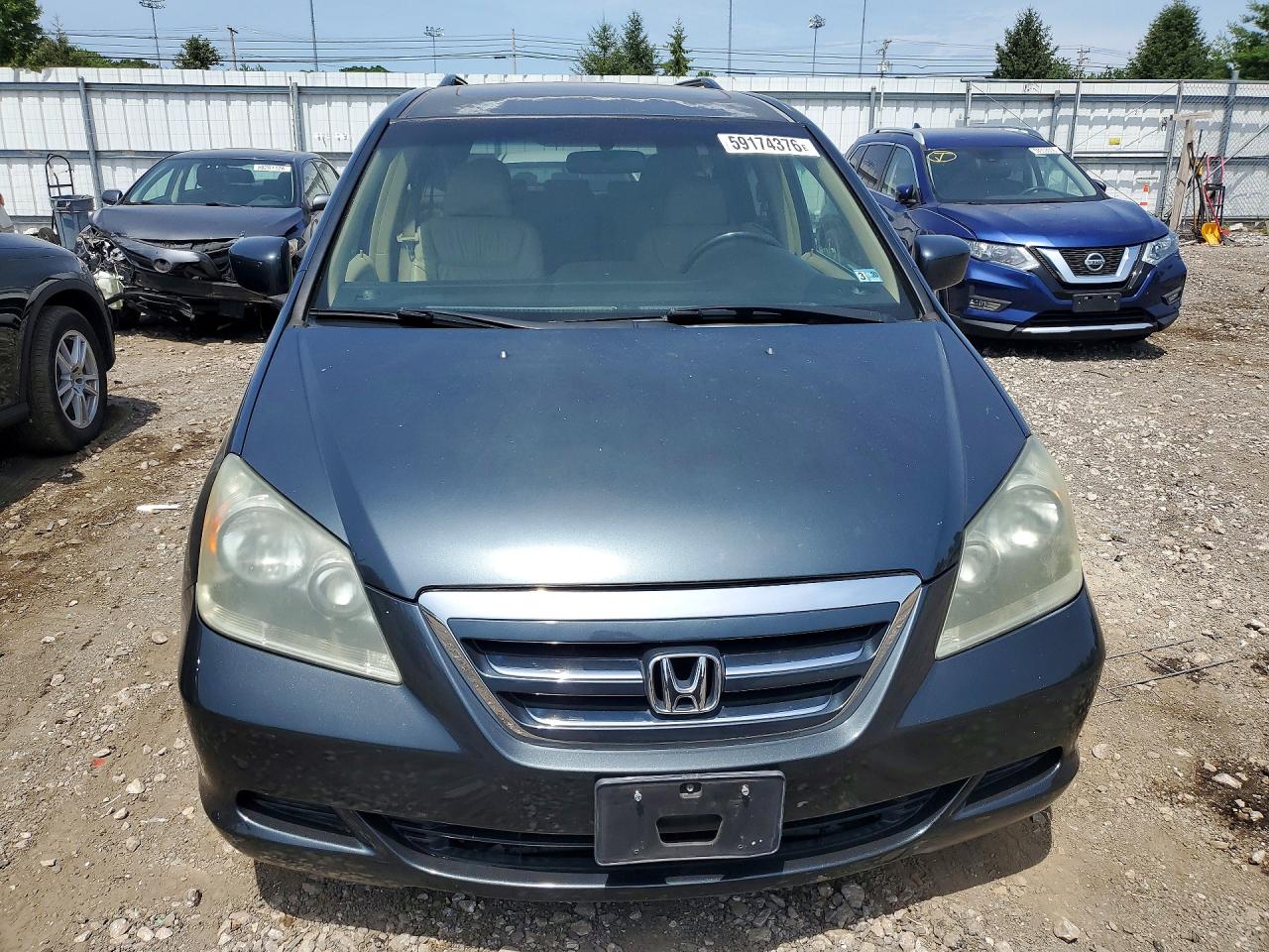 2006 Honda Odyssey Exl Gray vin: 5FNRL38686B427395