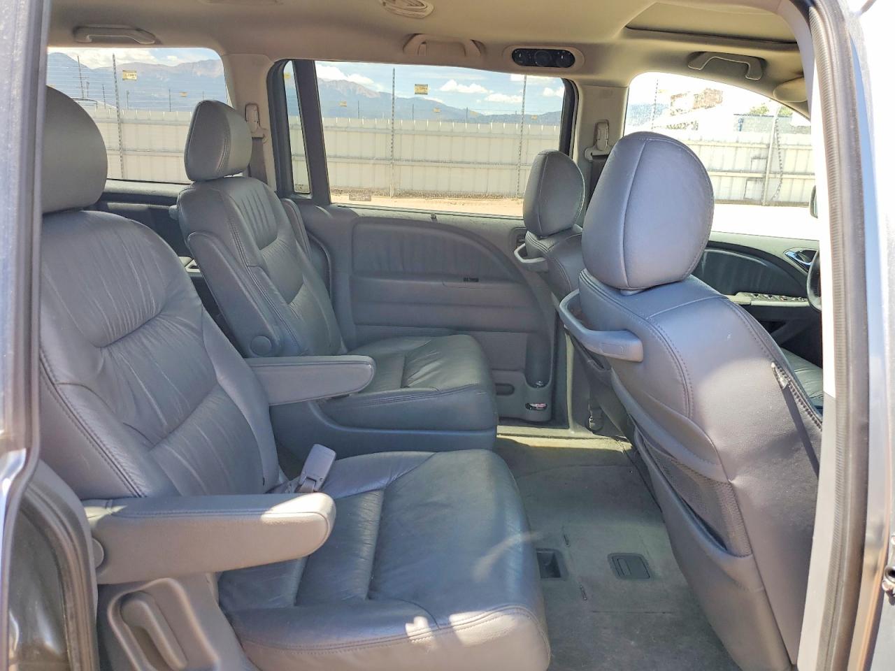 2007 Honda Odyssey Exl Gray vin: 5FNRL38687B091314
