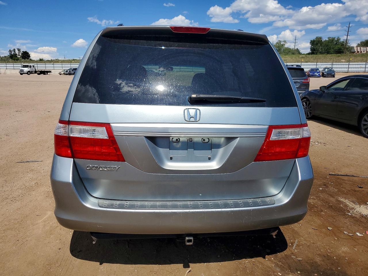 2007 Honda Odyssey Exl Gray vin: 5FNRL38687B091314