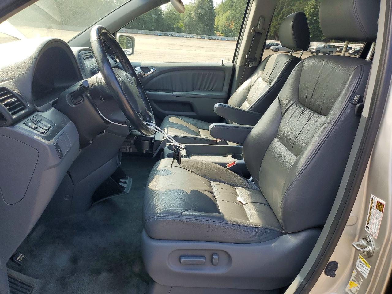 2007 Honda Odyssey Exl Silver vin: 5FNRL38687B404622