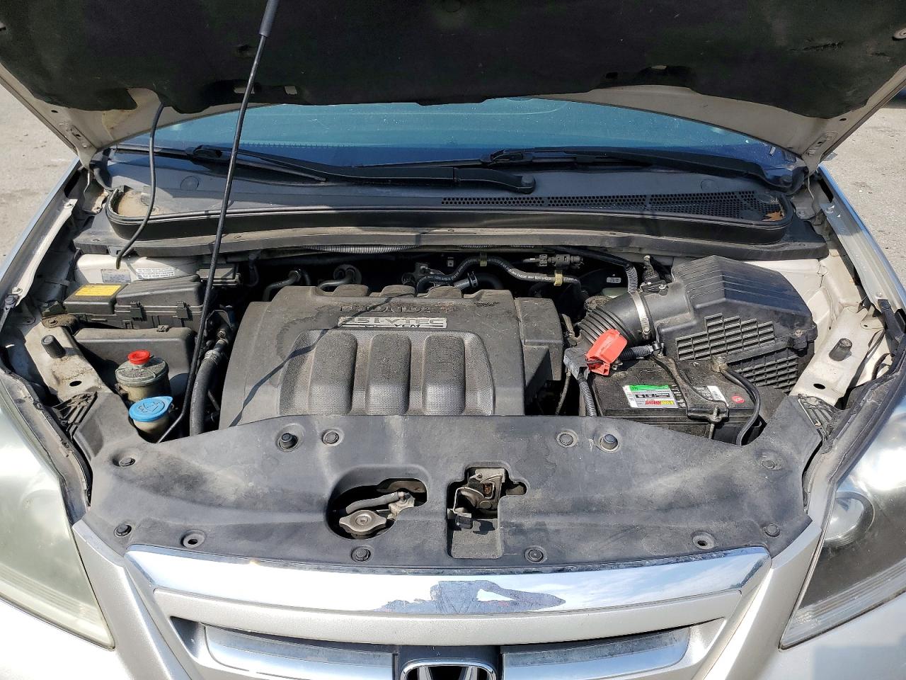 2007 Honda Odyssey Exl Silver vin: 5FNRL38687B404622