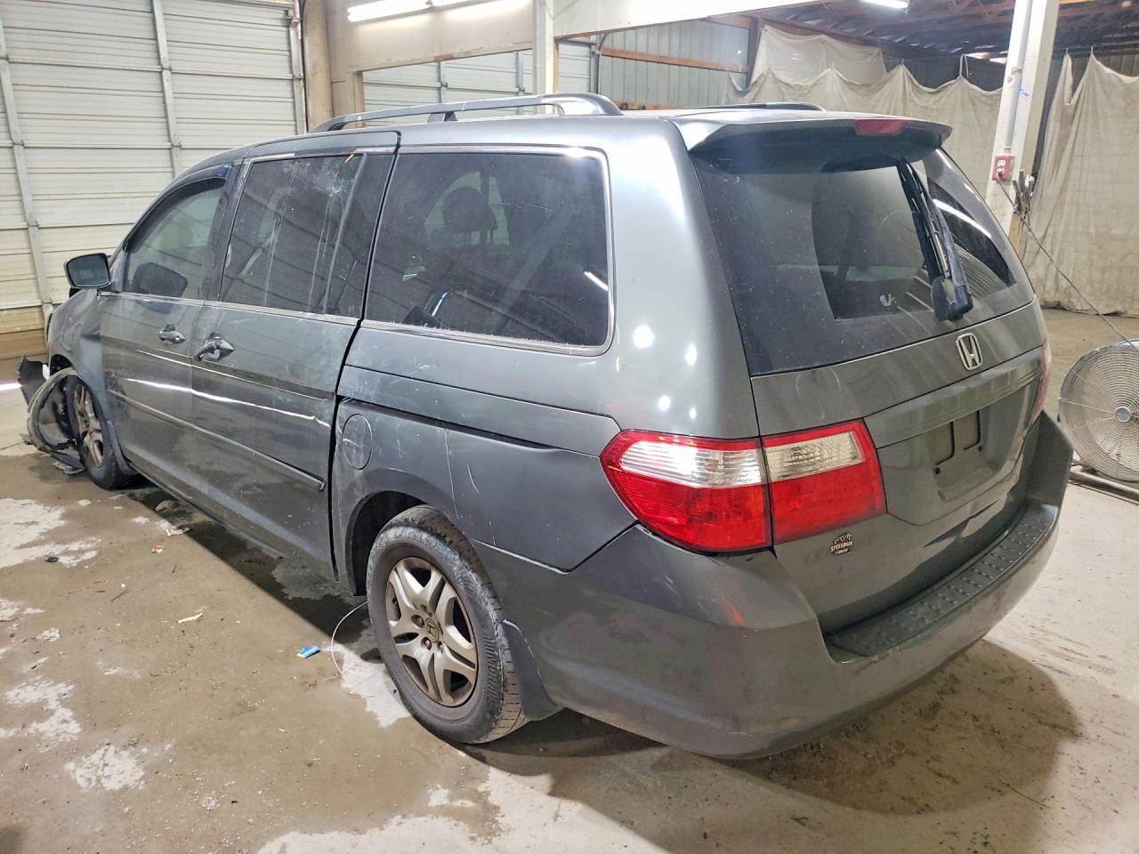 2007 Honda Odyssey Exl Gray vin: 5FNRL38687B426801