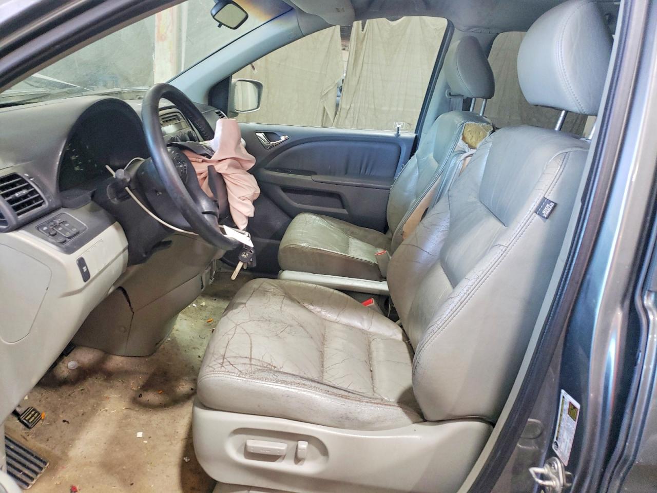 2007 Honda Odyssey Exl Gray vin: 5FNRL38687B426801