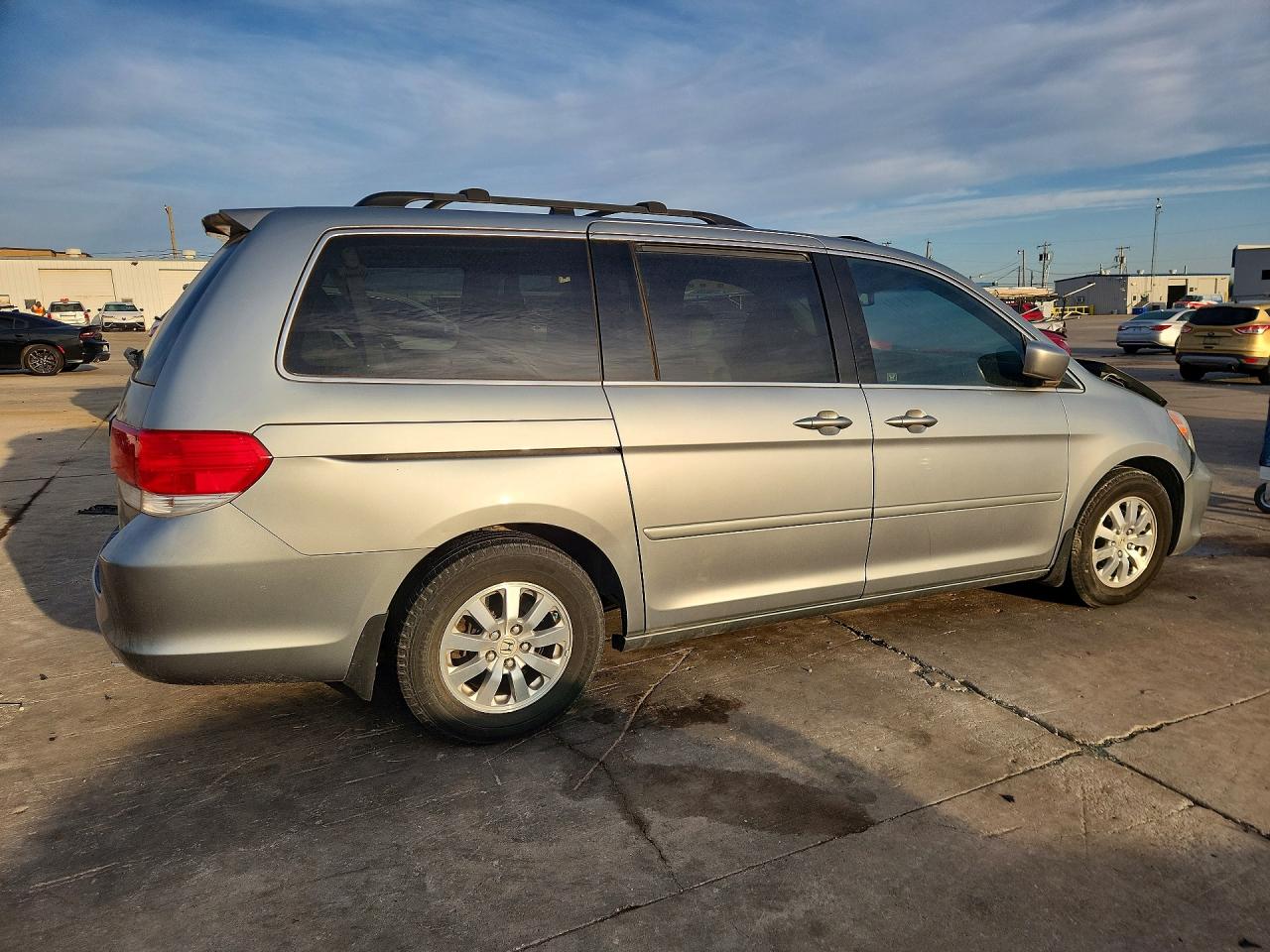 2008 Honda Odyssey Exl Blue vin: 5FNRL38688B003587