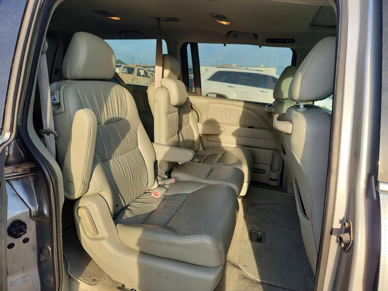2008 Honda Odyssey Exl Blue vin: 5FNRL38688B003587