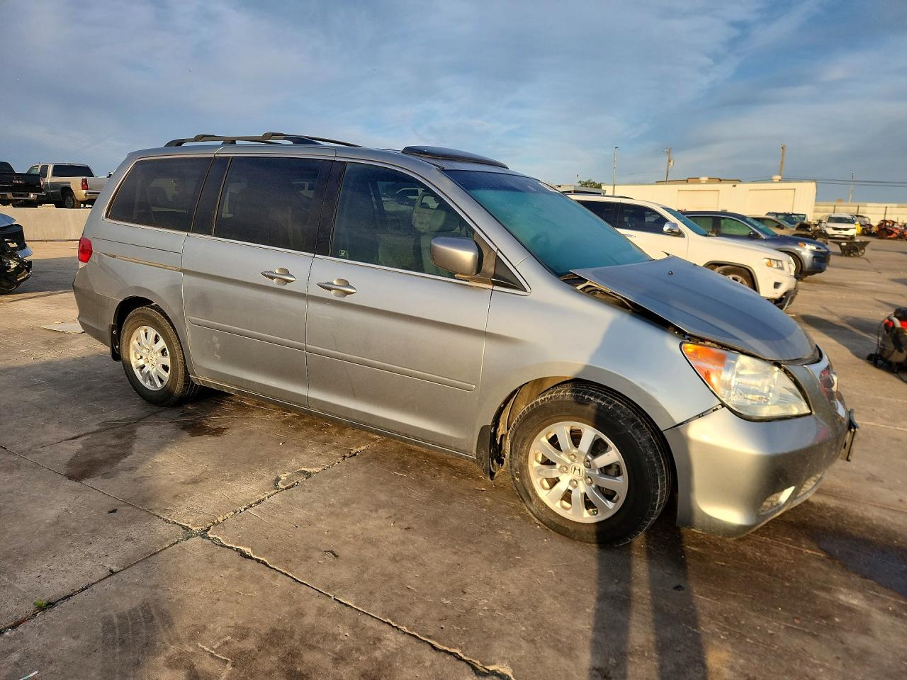 2008 Honda Odyssey Exl Blue vin: 5FNRL38688B003587