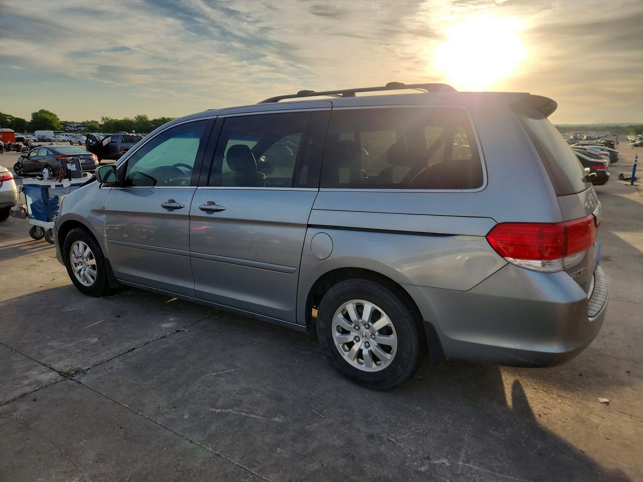 2008 Honda Odyssey Exl Blue vin: 5FNRL38688B003587